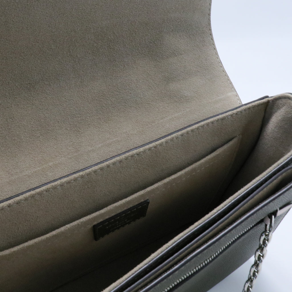 Calfskin Very Messenger Kaki