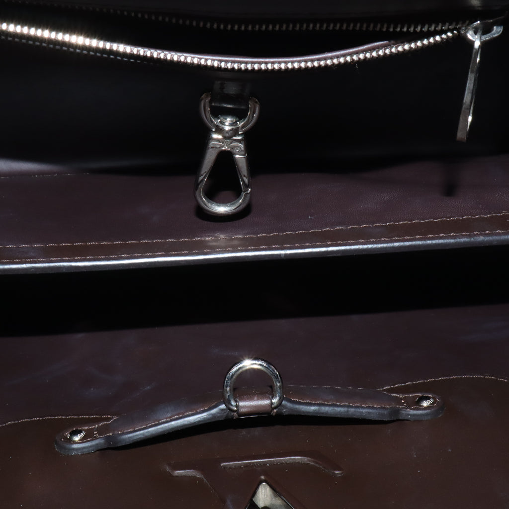 Louis Vuitton  Studded Capucines Twins LDJ5202