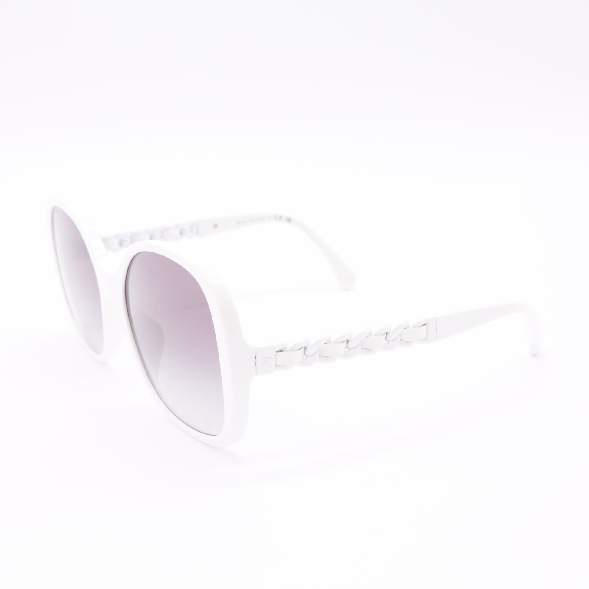 Interlocking CC Logo Oversize Sunglasses twins