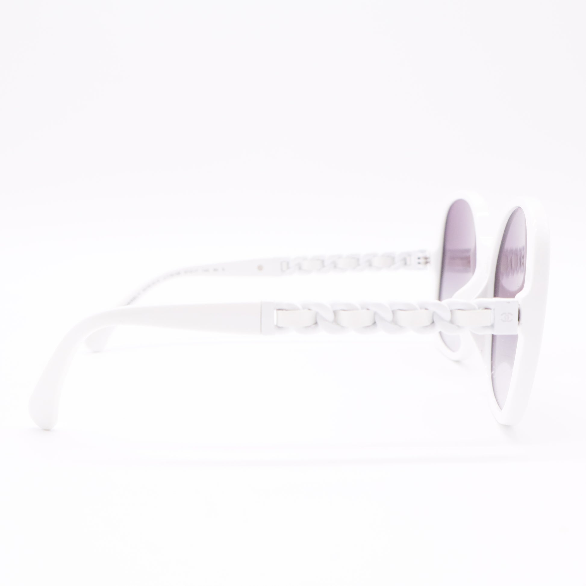 Interlocking CC Logo Oversize Sunglasses twins