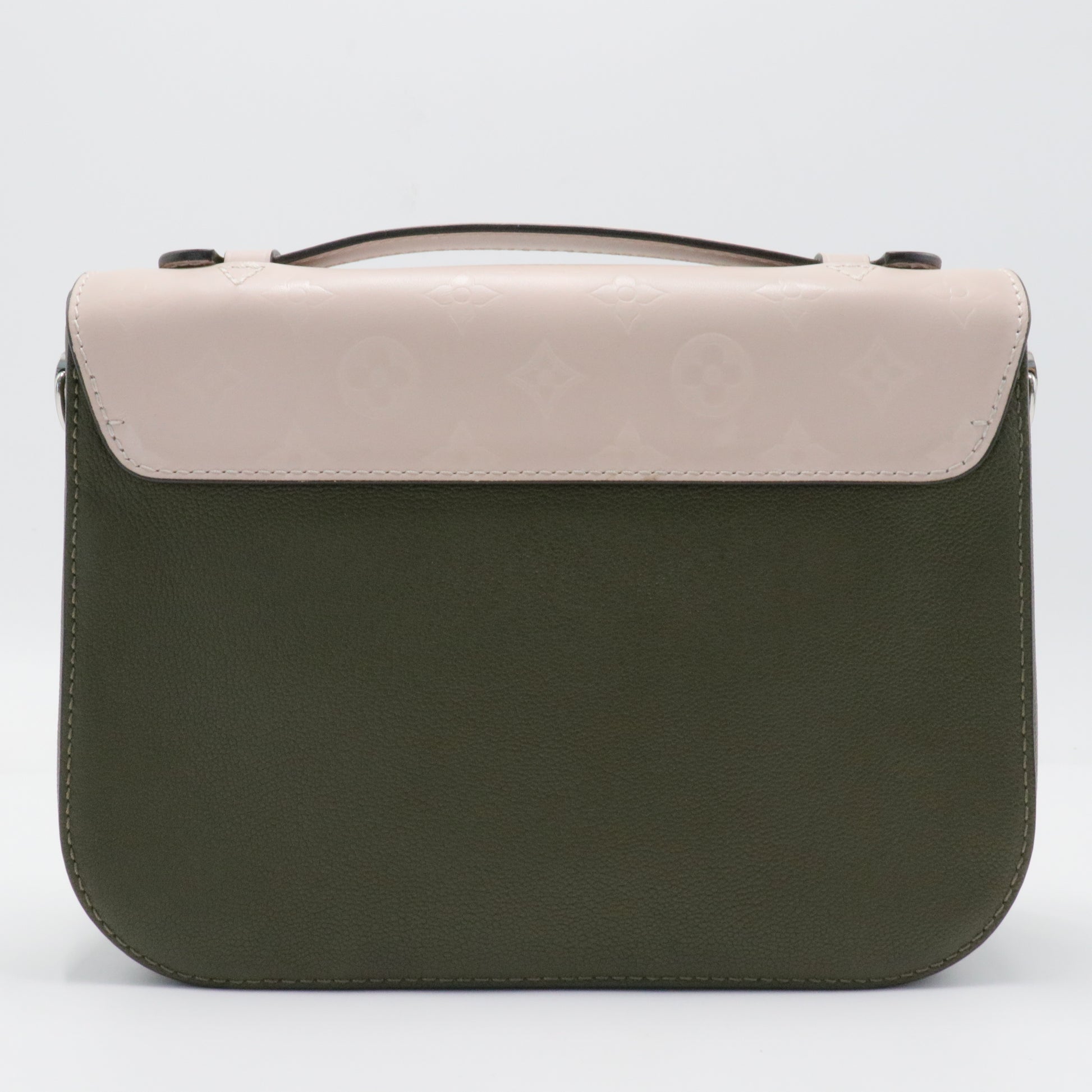 Calfskin Very Messenger Kaki