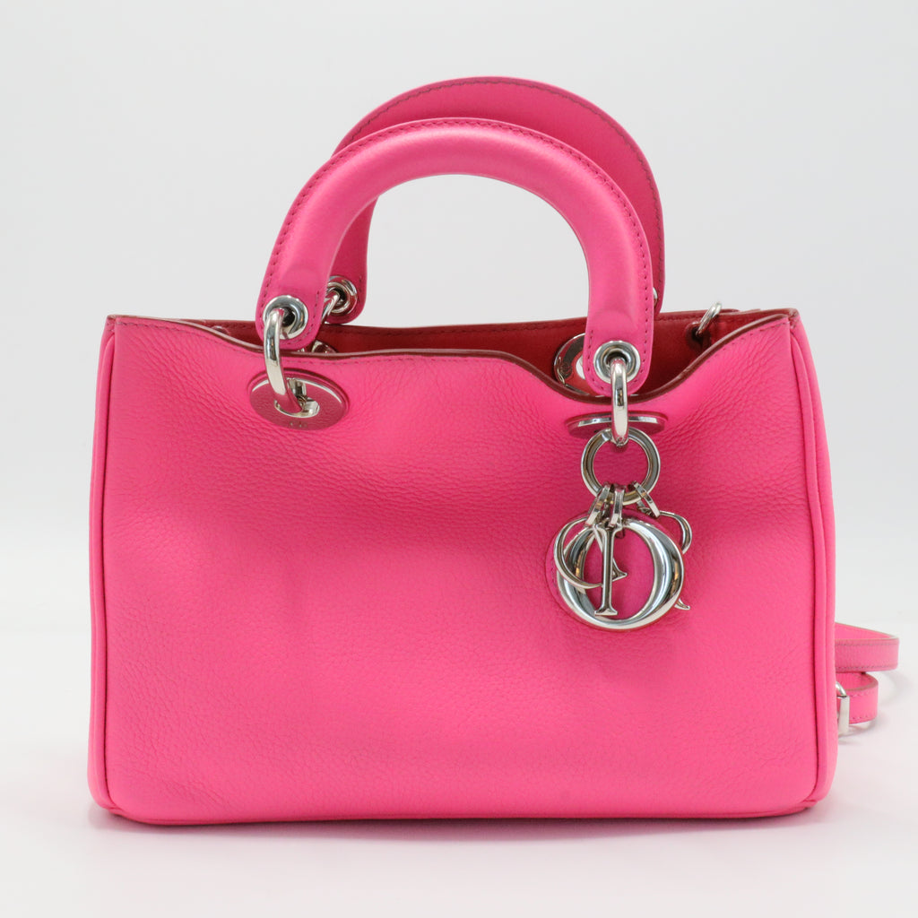 Diorissimo Tote Pebbled Leather Mini