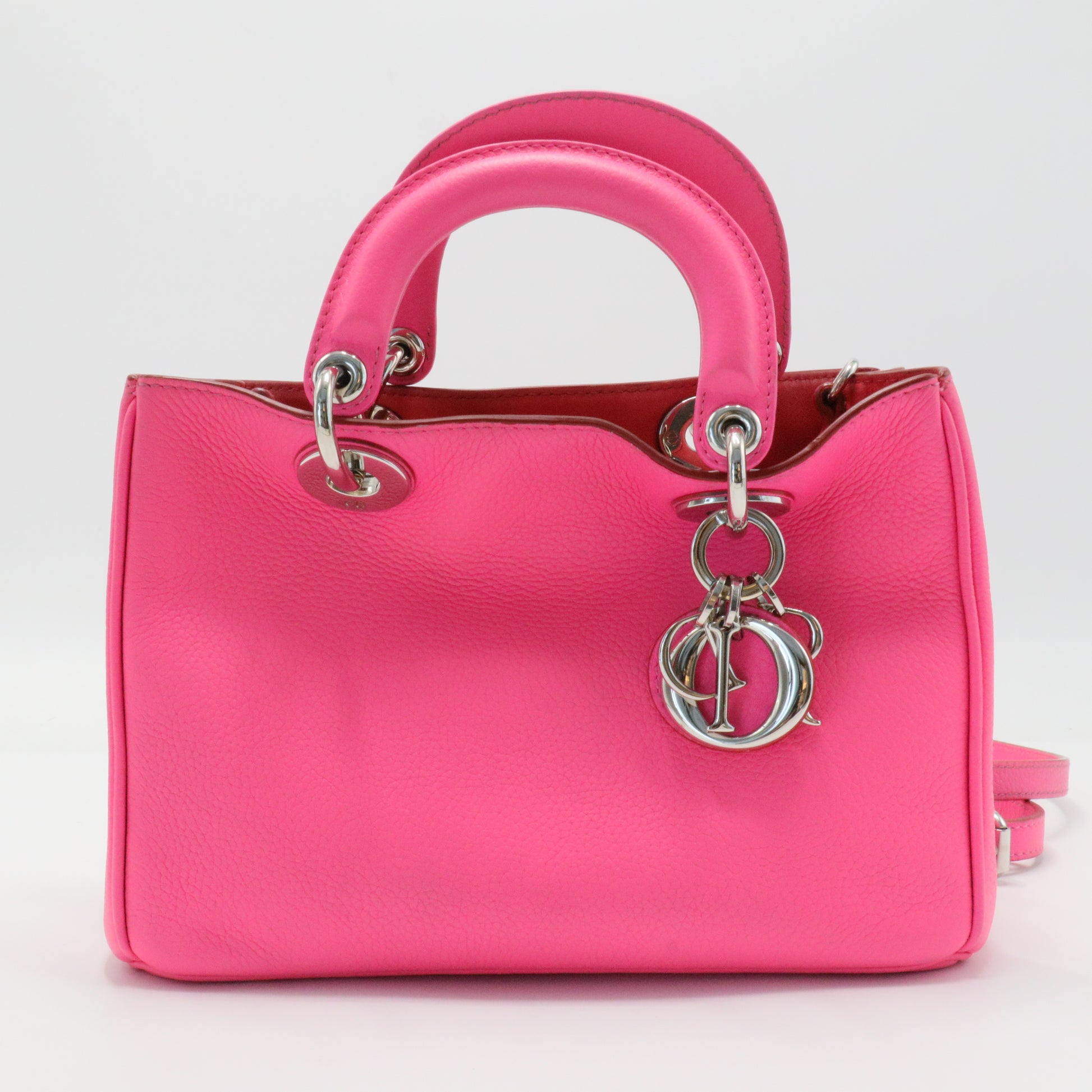 Diorissimo Tote Pebbled Leather Mini