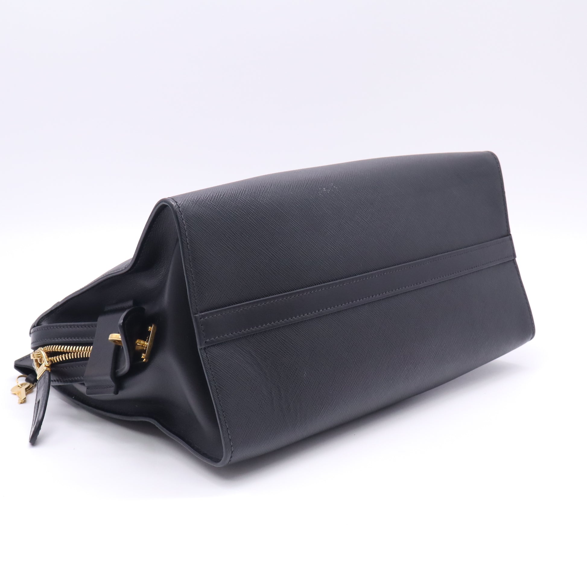 Esplanade Tote Saffiano with City Calf Medium Twins LDJ5219