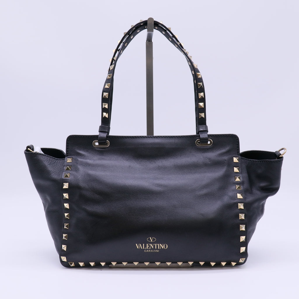 Valentino Garavani Rockstud Trapeze Tote Bag B21826