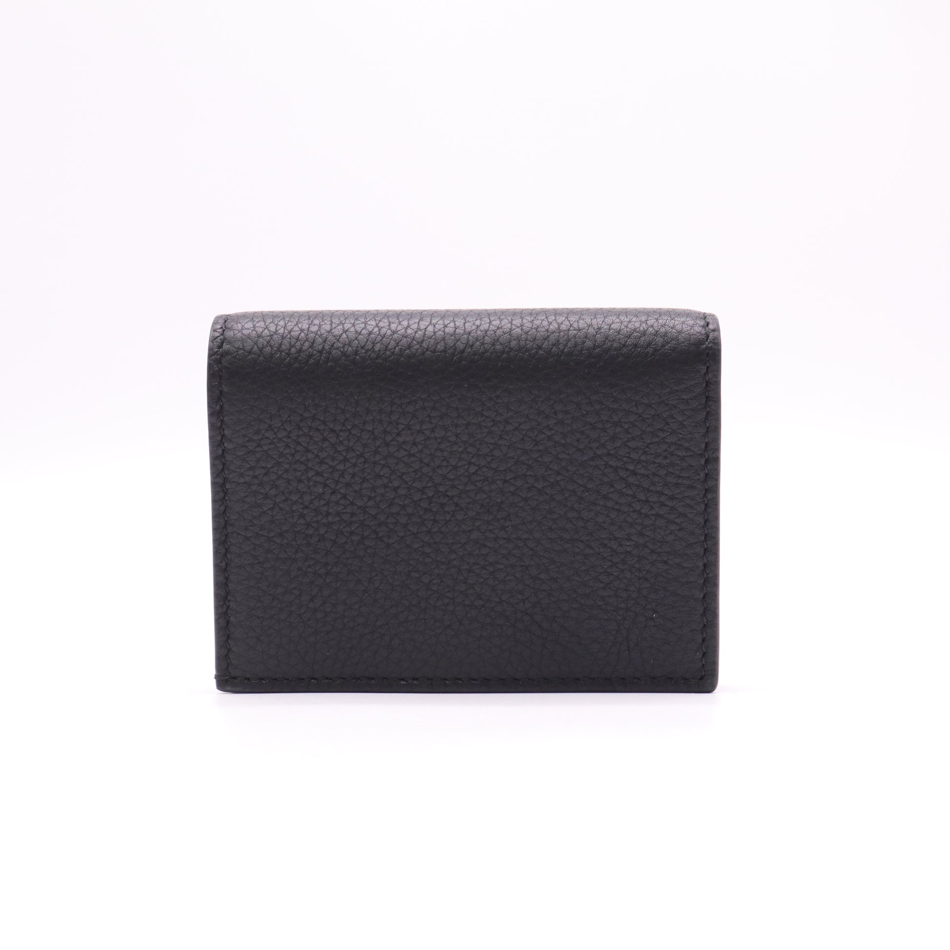 Gucci Animalier "Blind for Love" Bee Leather Card Case Wallet W22240