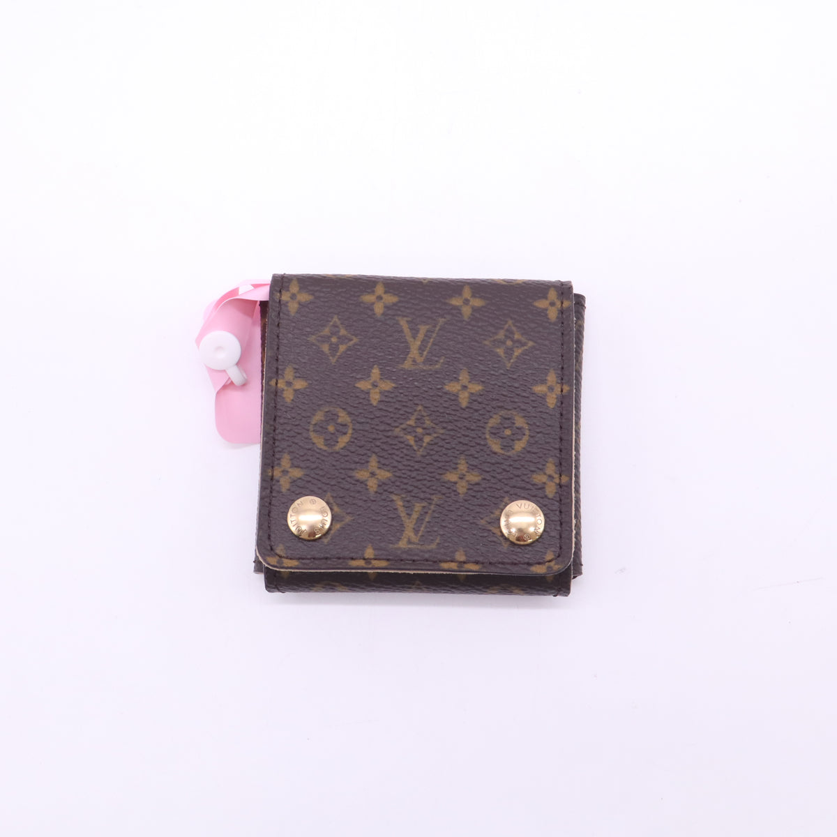 Louis Vuitton Monogram Folding Jewelry Case Twins LDJ6333