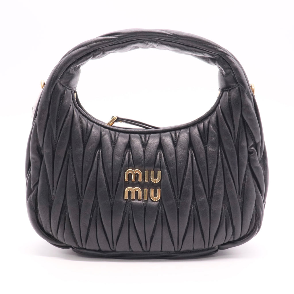 Wander Hobo Matelasse Leather Mini Twins