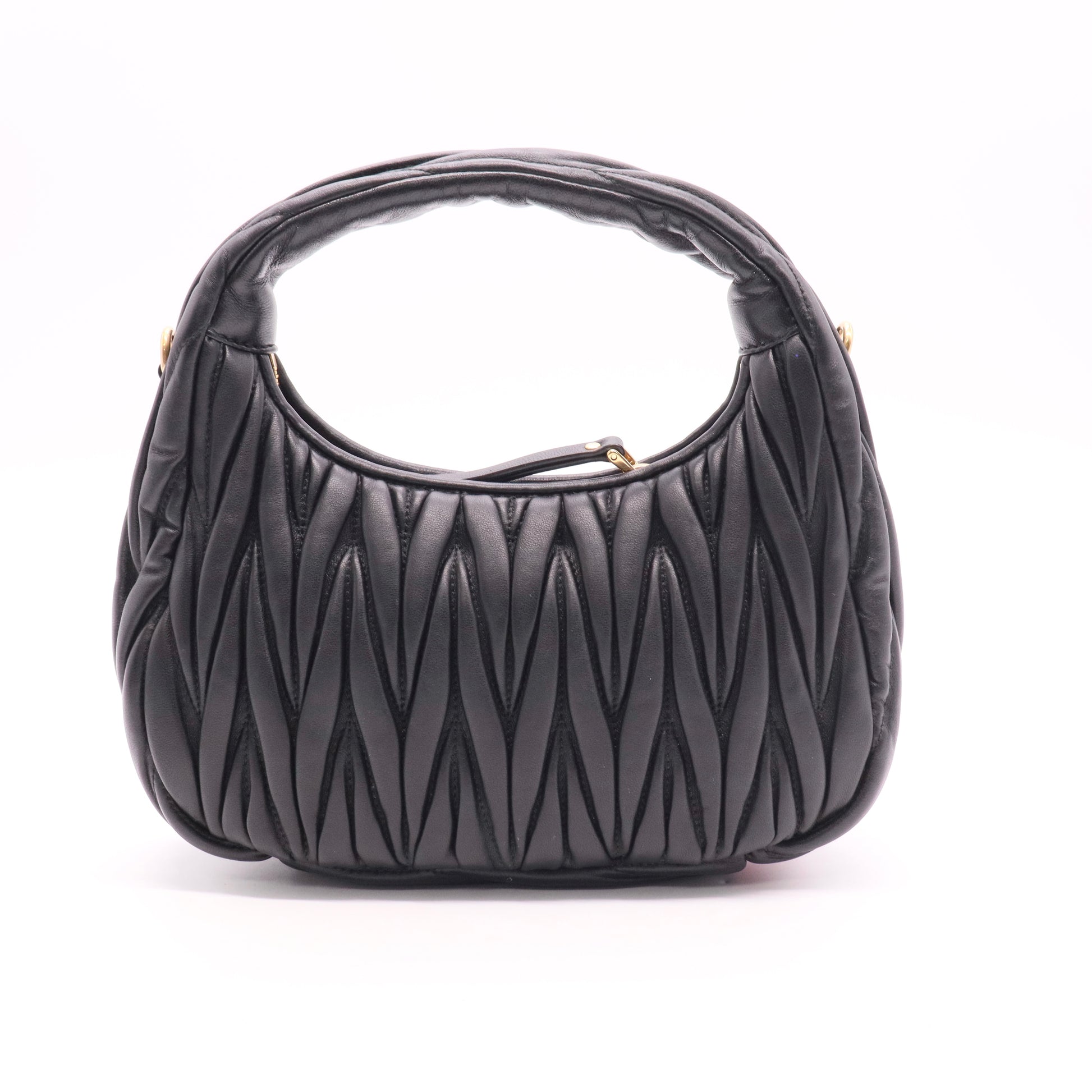 Wander Hobo Matelasse Leather Mini Twins