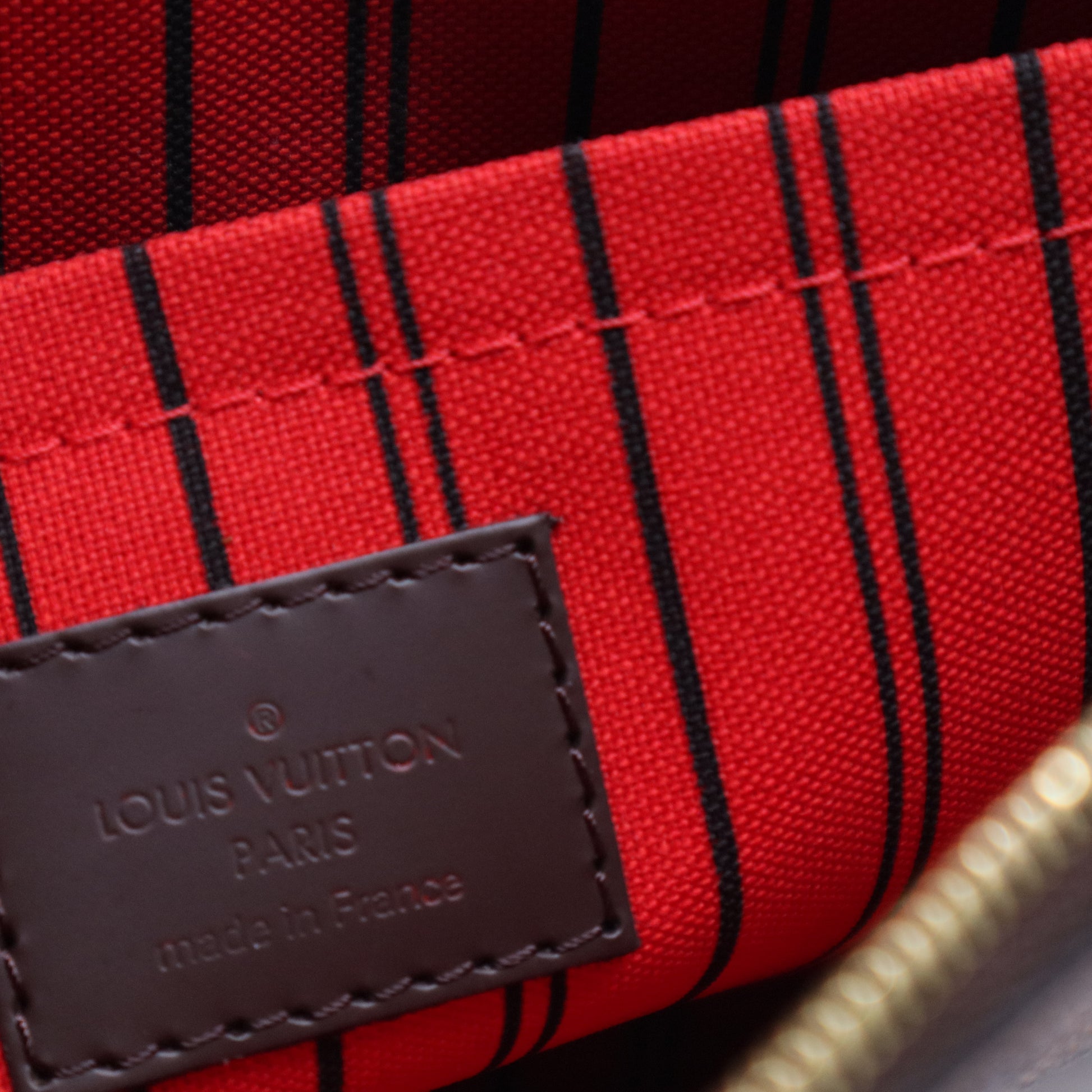 Damier Ebene Neverfull MM GM Pochette B20700