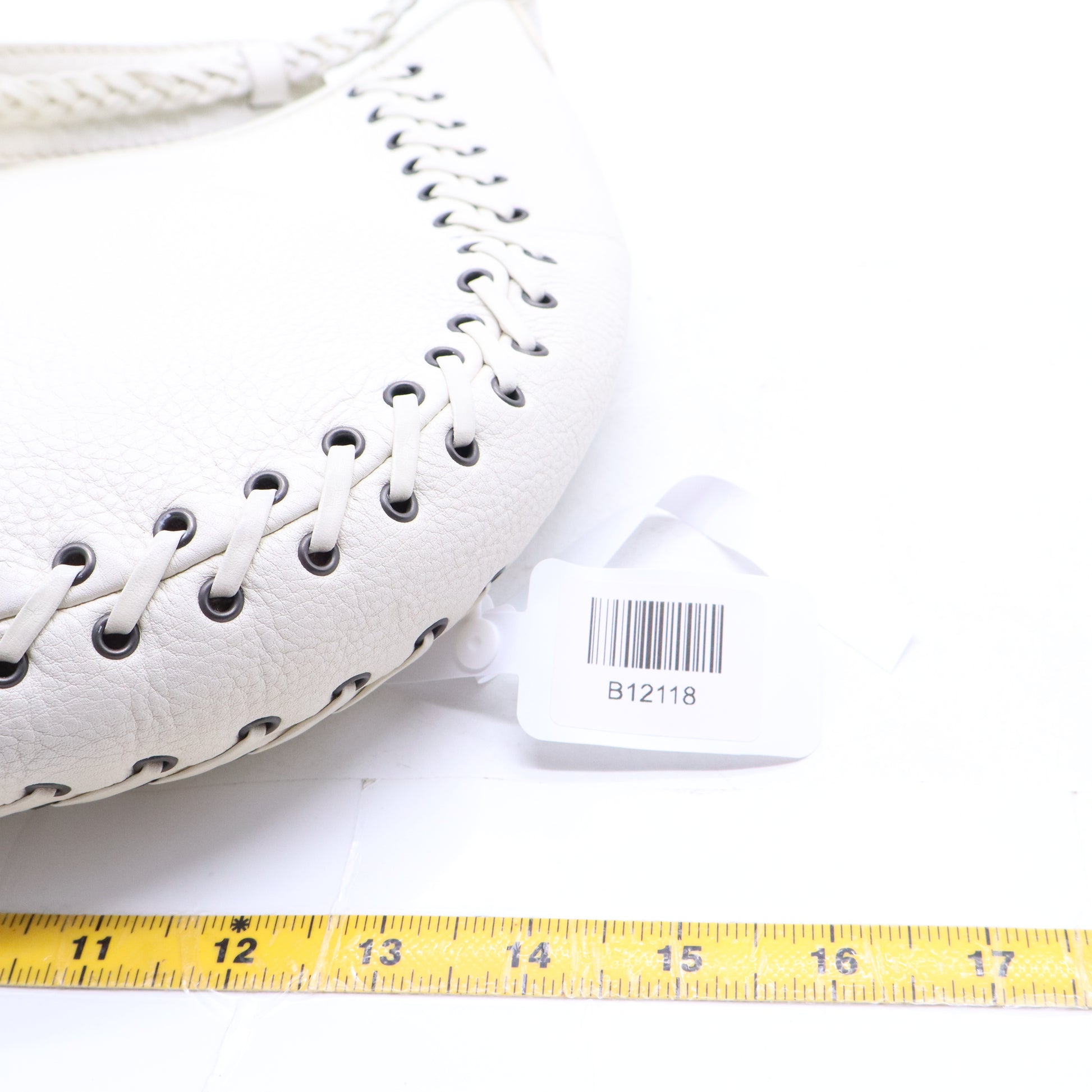 White Hobo Leather B12118