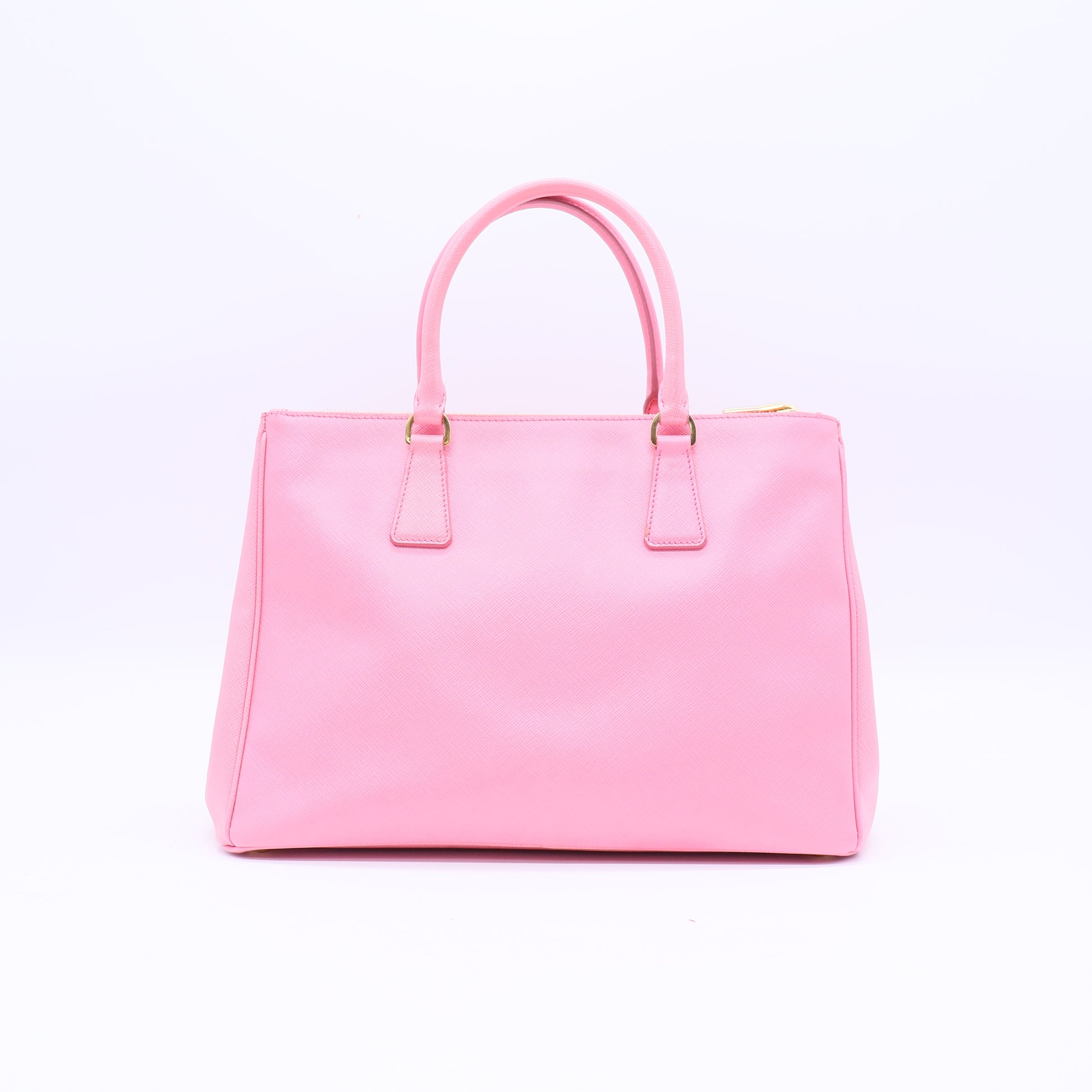 Lux Open Tote Saffiano Leather Medium Twins B21405