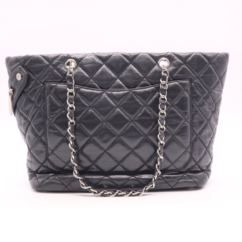 Cotton Club Tote Quilted Aged Calfskin Large Twins