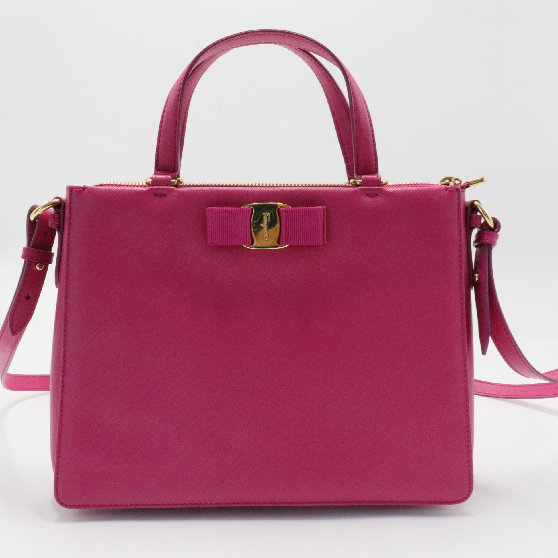 Tracy Bow Tote Saffiano Leather Small