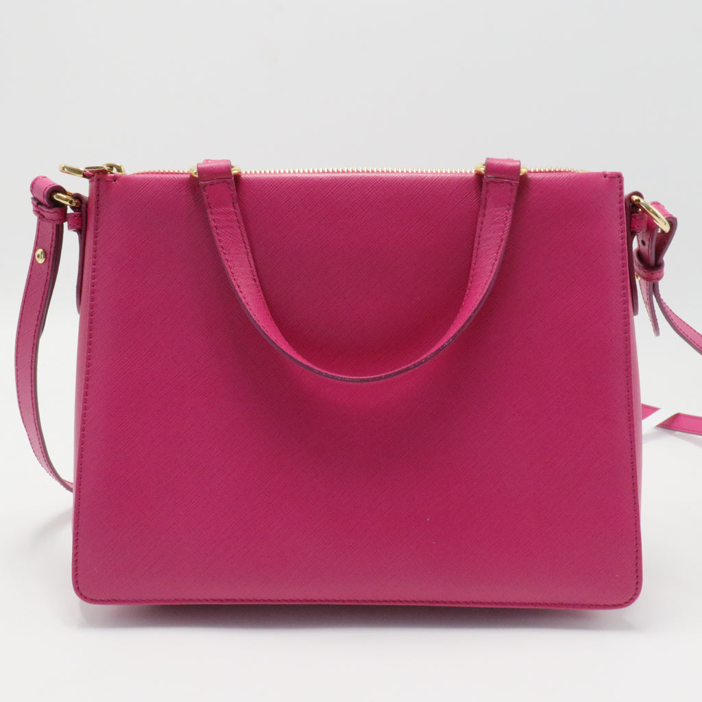 Tracy Bow Tote Saffiano Leather Small