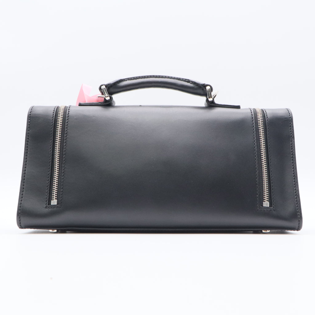 East West Astrid Zippered Top Handle Clutch Twins