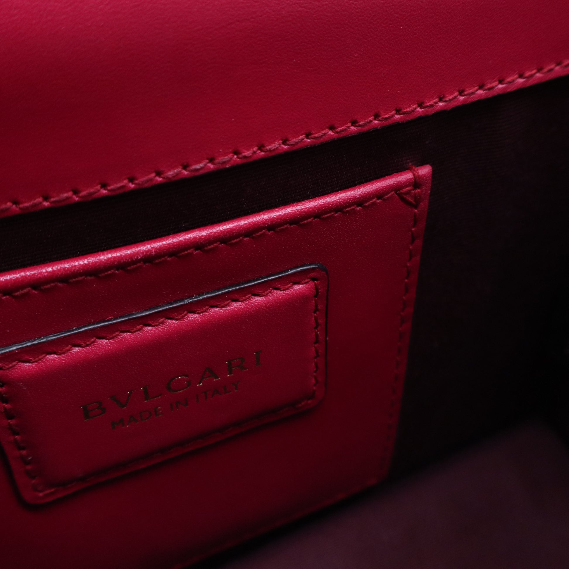 Bulgari Calfskin Serpenti Forever Crossbody Bag Pink B21534