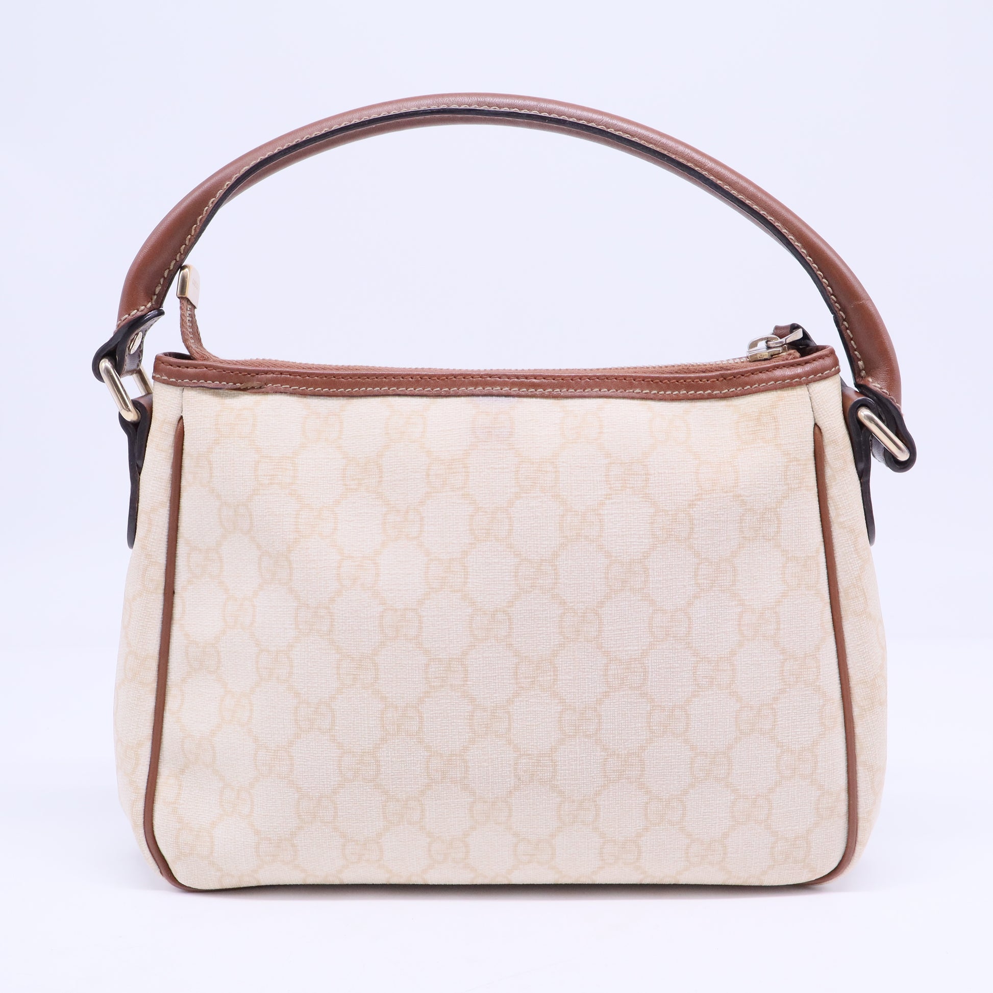 Gucci White GG Supreme Handbag B20310