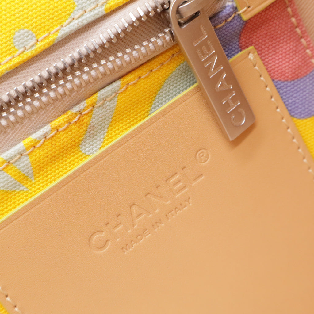 Canvas CC Camellia Rope Shoulder Bag