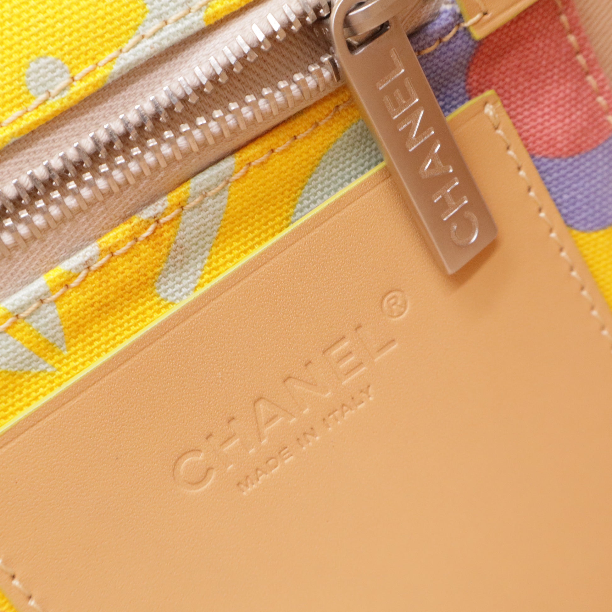 Canvas CC Camellia Rope Shoulder Bag