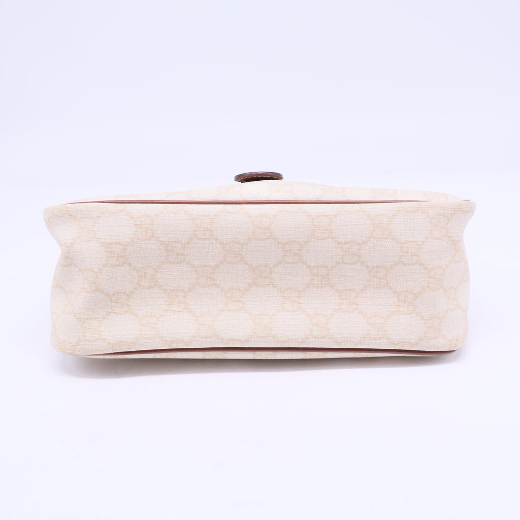 Gucci White GG Supreme Handbag B20310