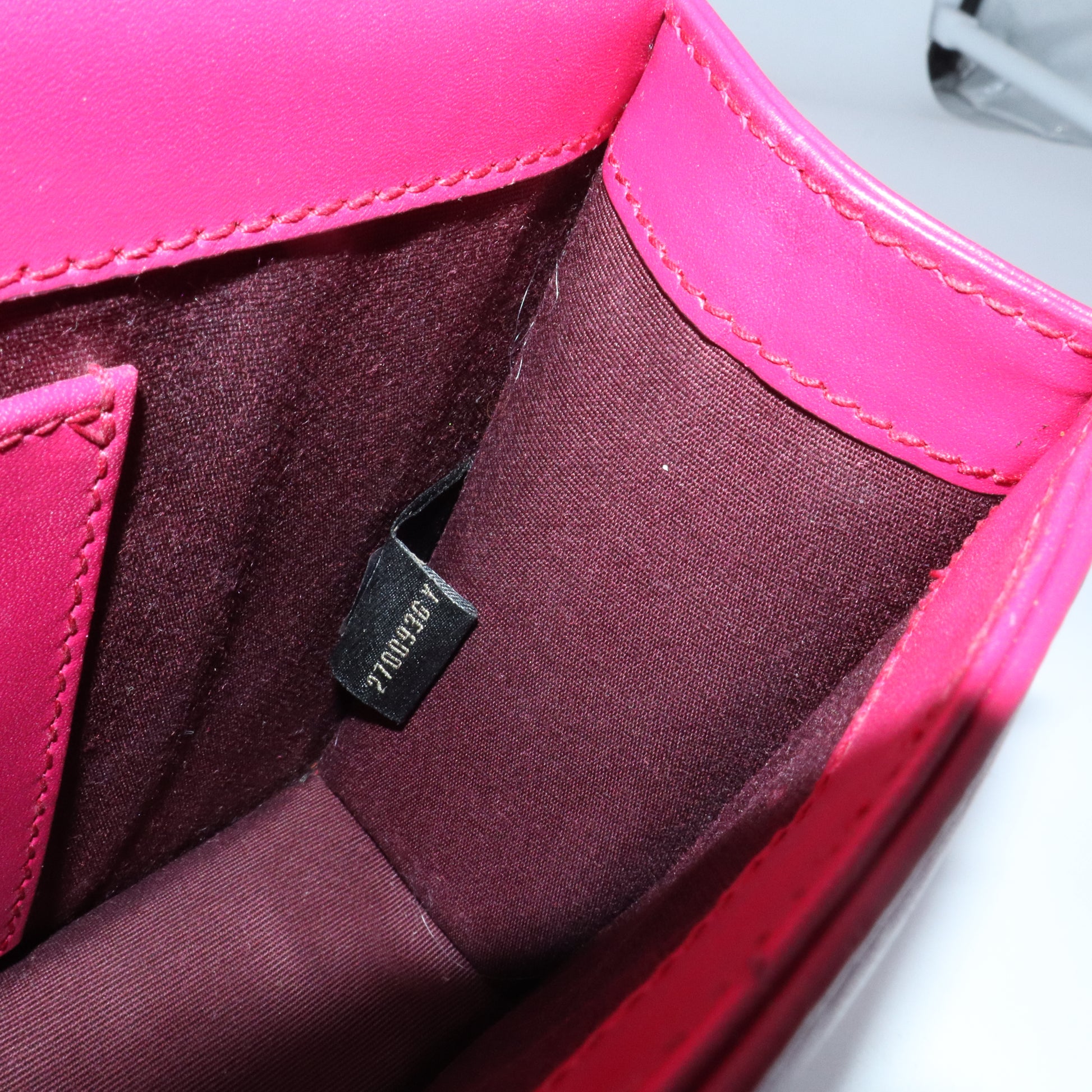 Bulgari Calfskin Serpenti Forever Crossbody Bag Pink B21534