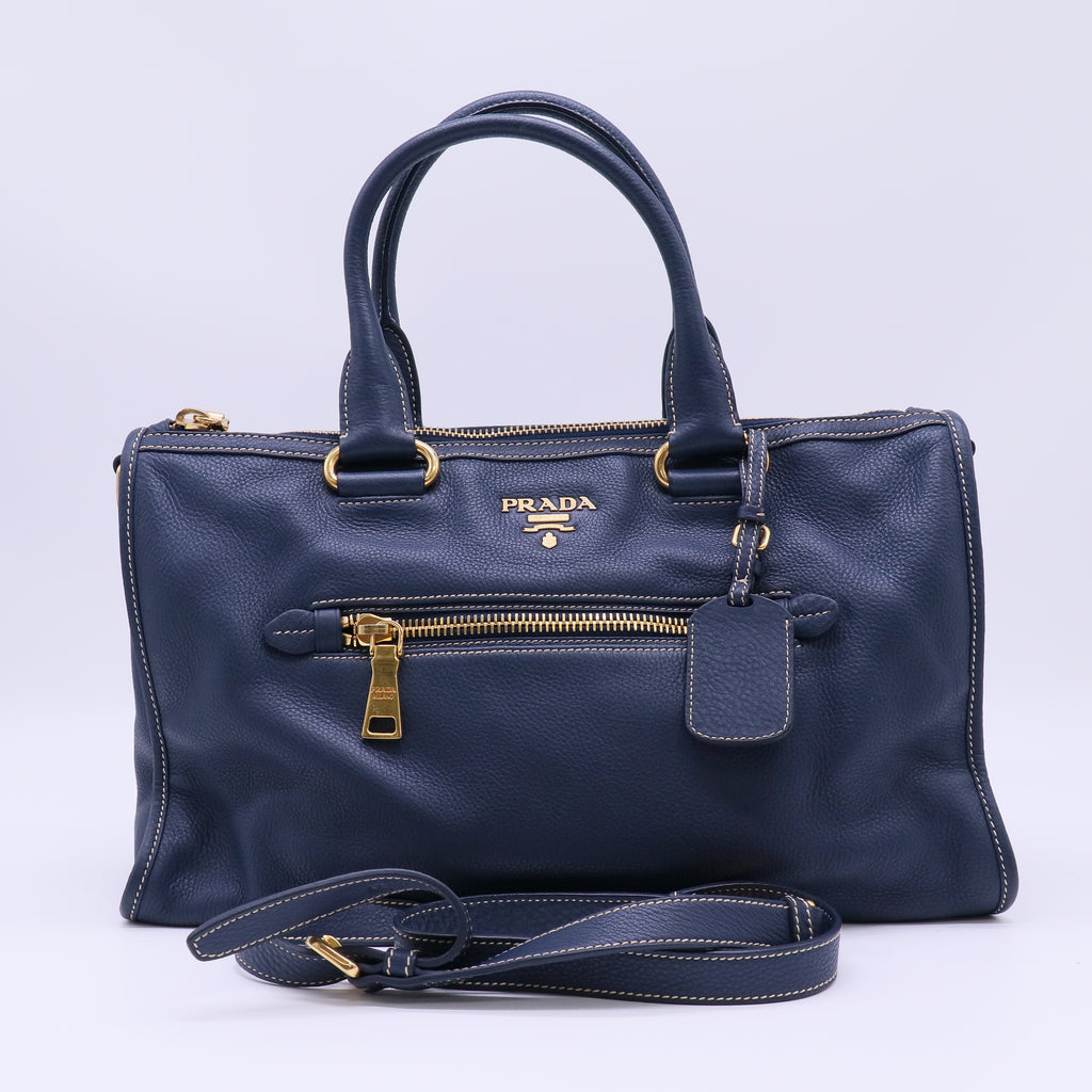 Prada Vitello Daino Bauletto Bag B22699