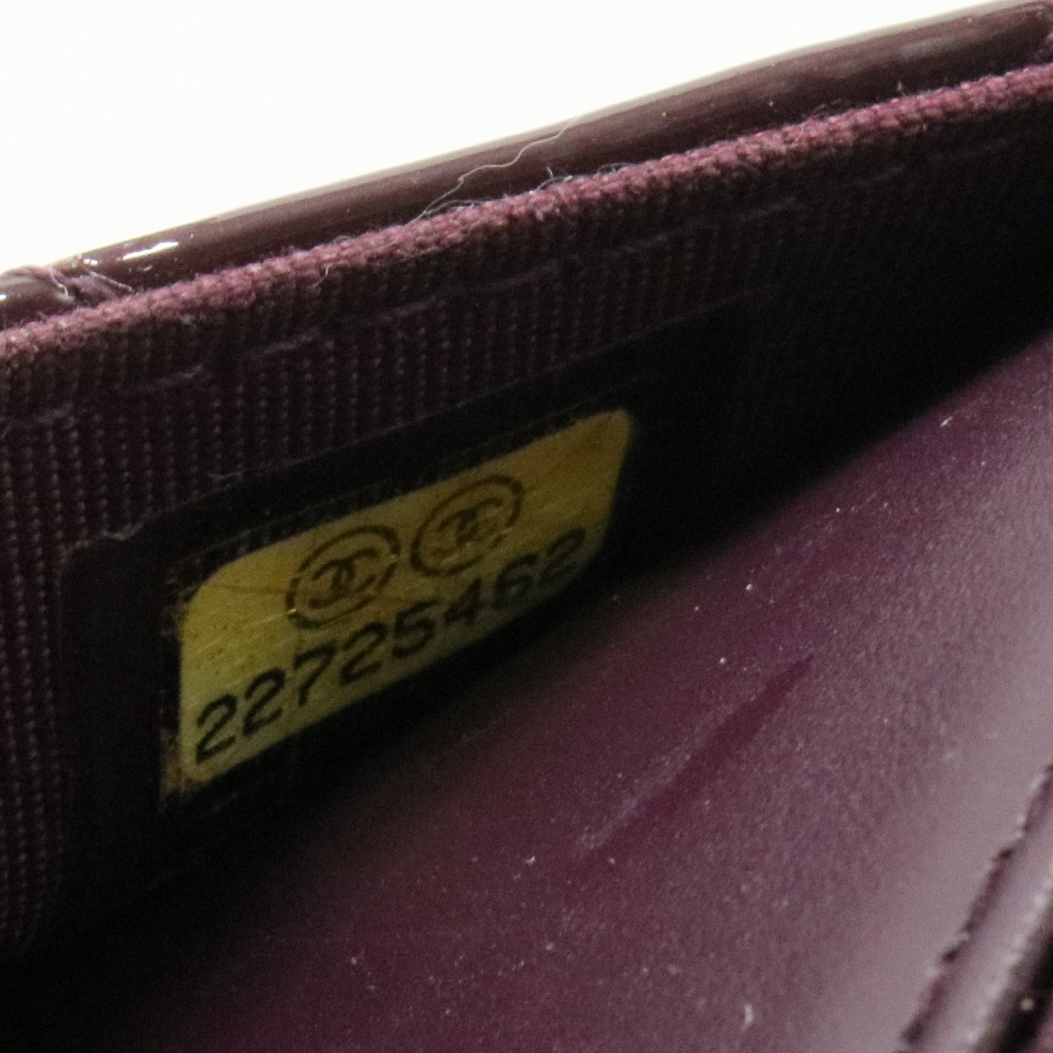 Wallet on Chain Quilted Patent