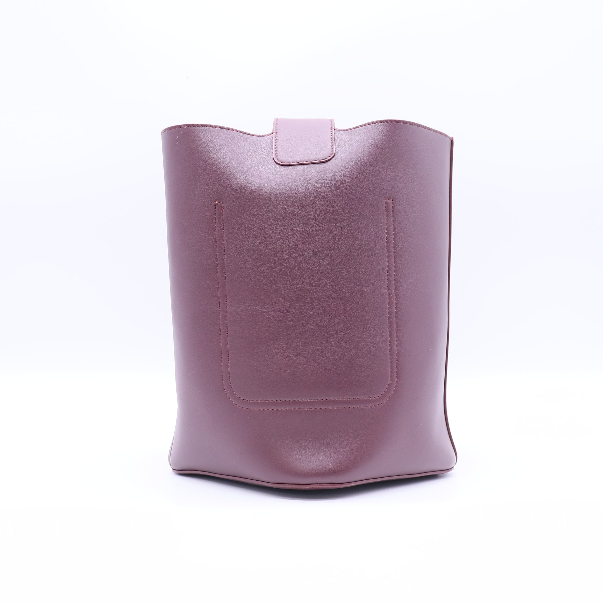 Pebble Bucket Bag Leather Twins LDJ3784