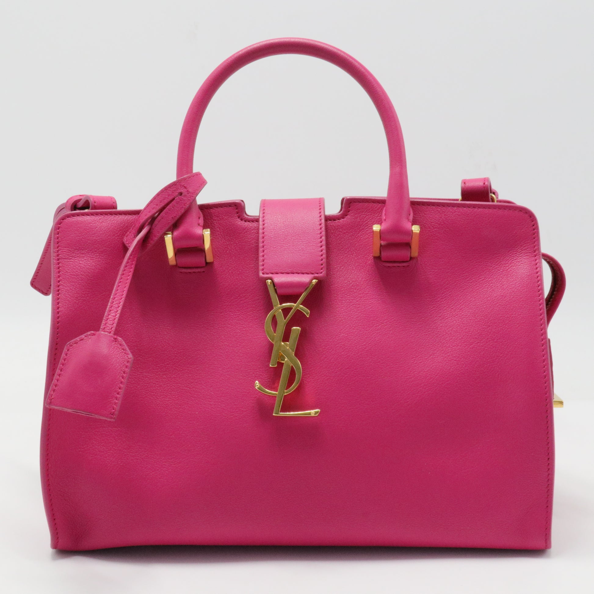 Classic Y Cabas Leather Small