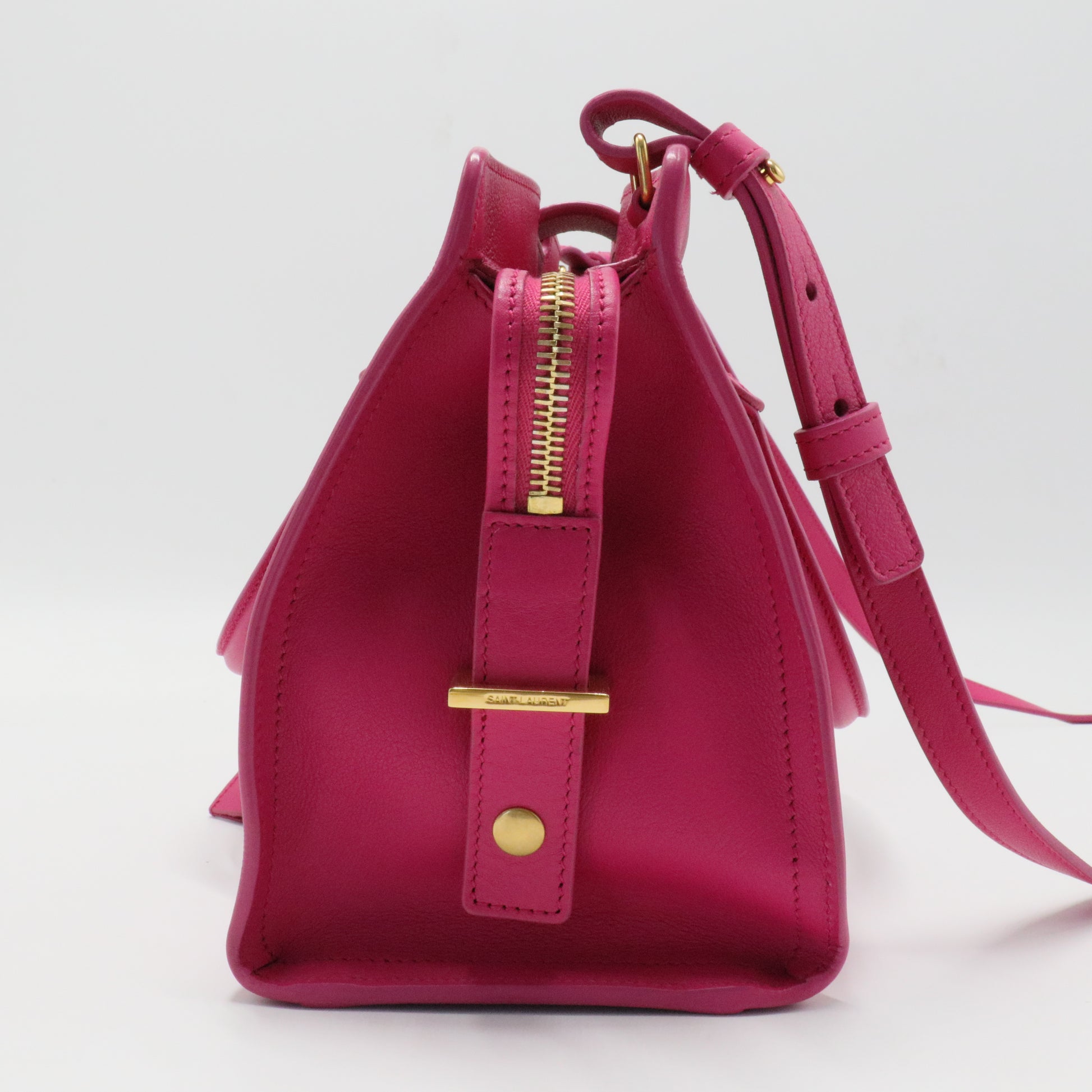 Classic Y Cabas Leather Small