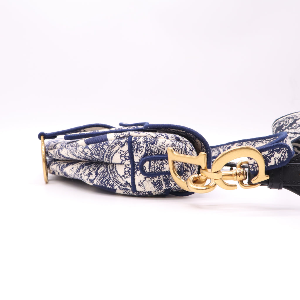 2020 Toile de Jouy Saddle Bag