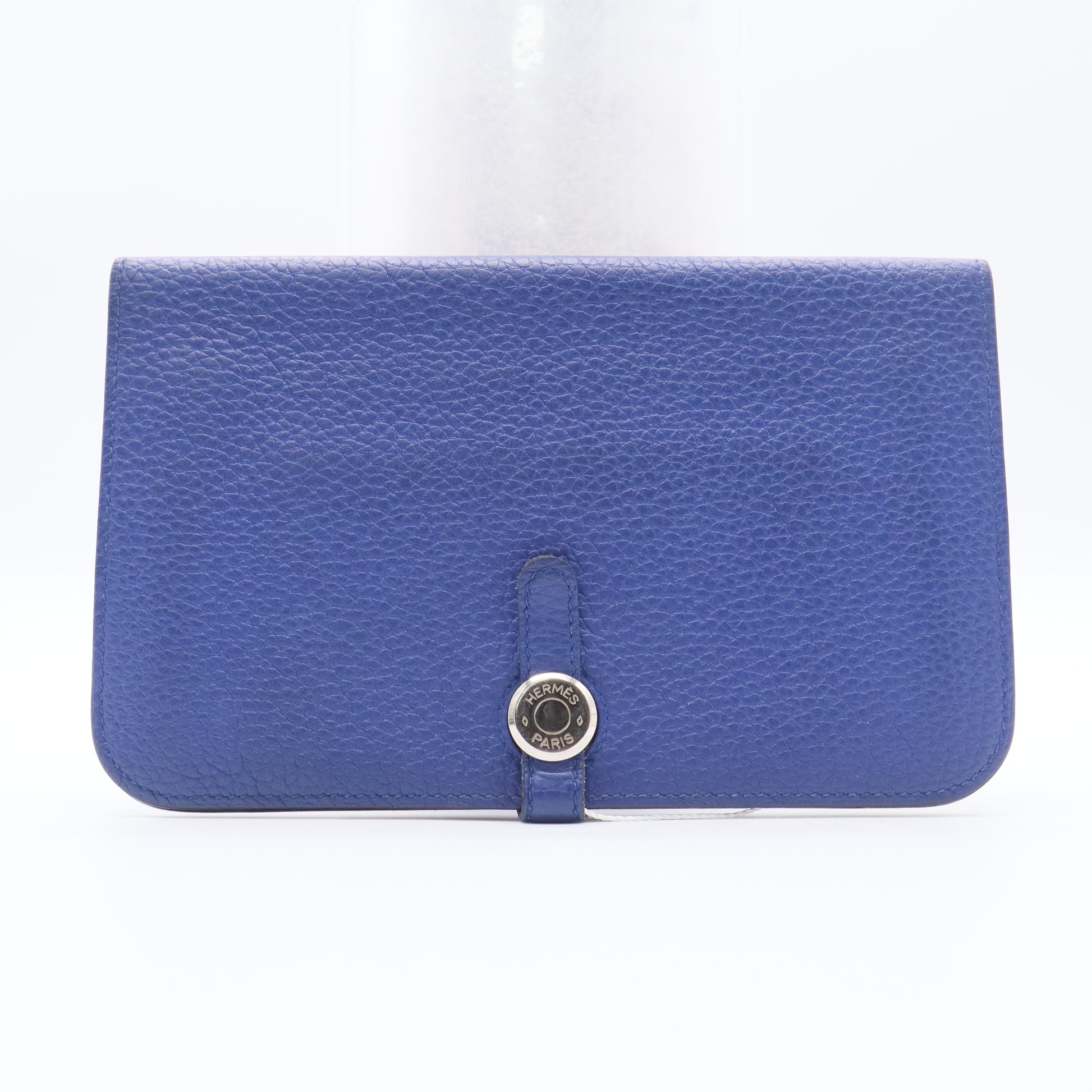 DeepSea Blue Leather Dogon Wallet twins