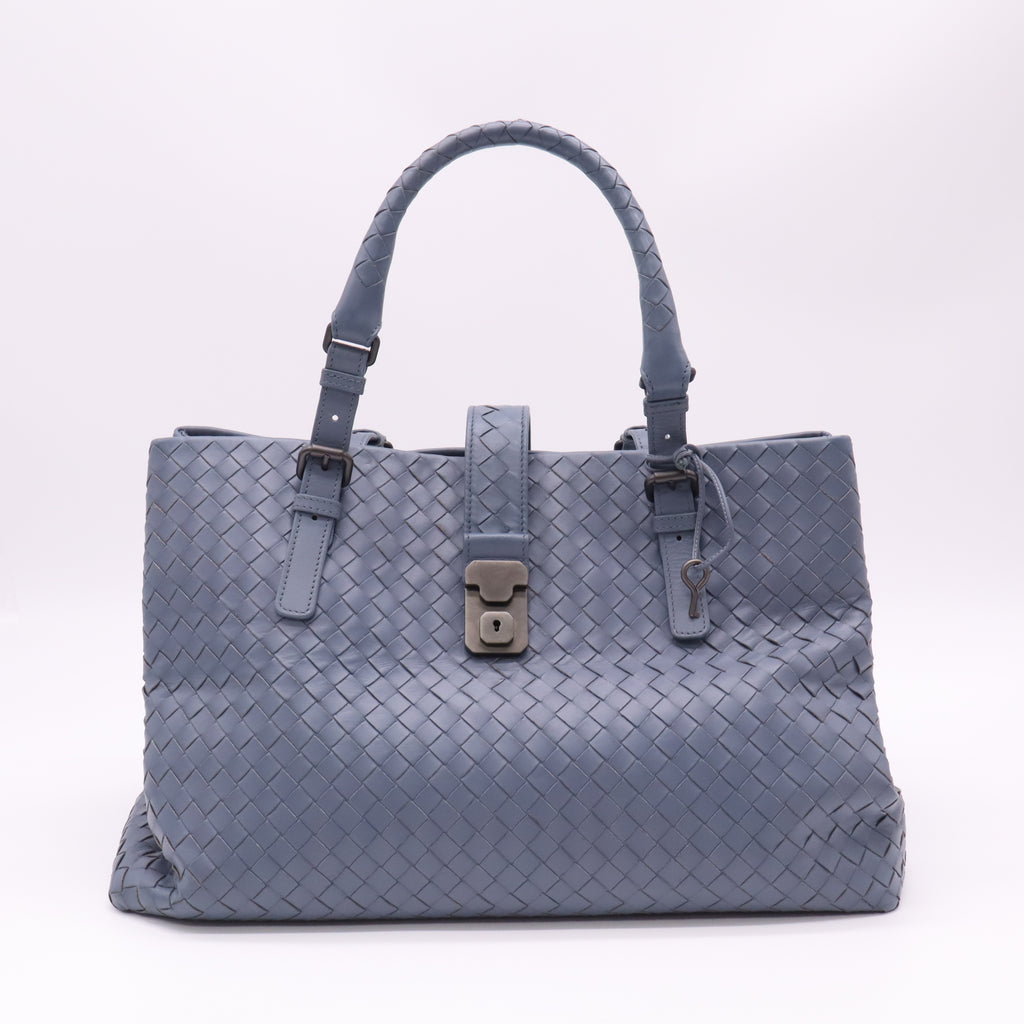 Bottega Veneta Intrecciato Nappa Leather Roma Tote Bag B22712