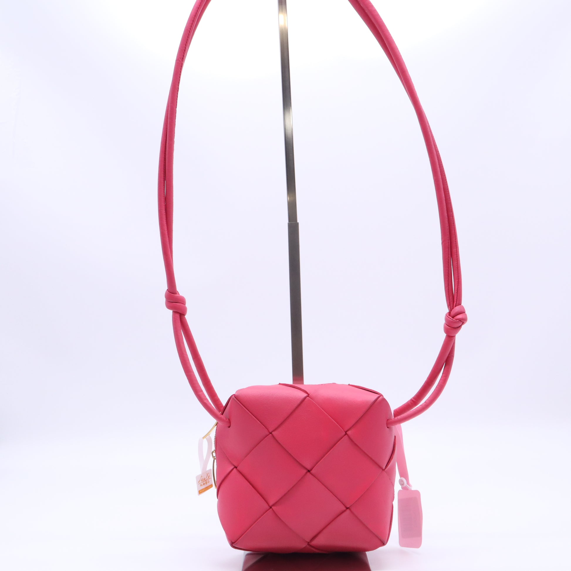 Bottega Veneta Lambskin Cassette Mini  Twins LDJ5250
