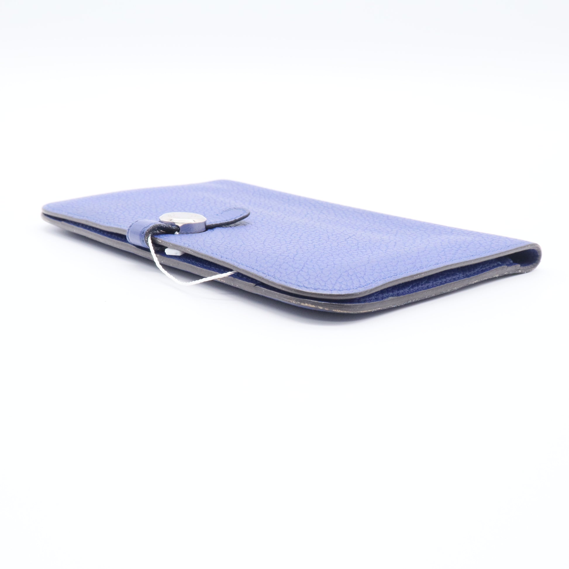 DeepSea Blue Leather Dogon Wallet twins