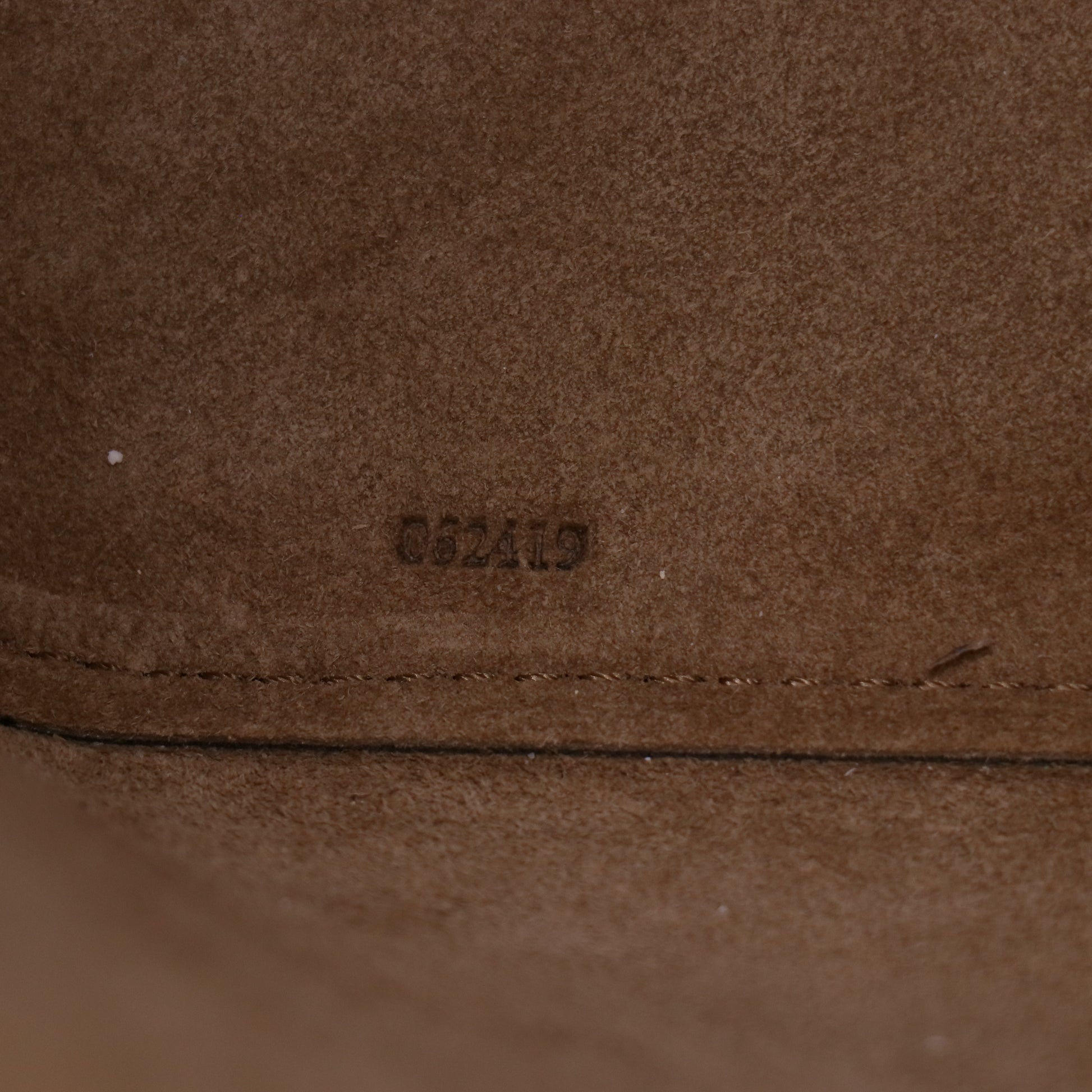 Pebble Bucket Bag Leather Twins LDJ3784