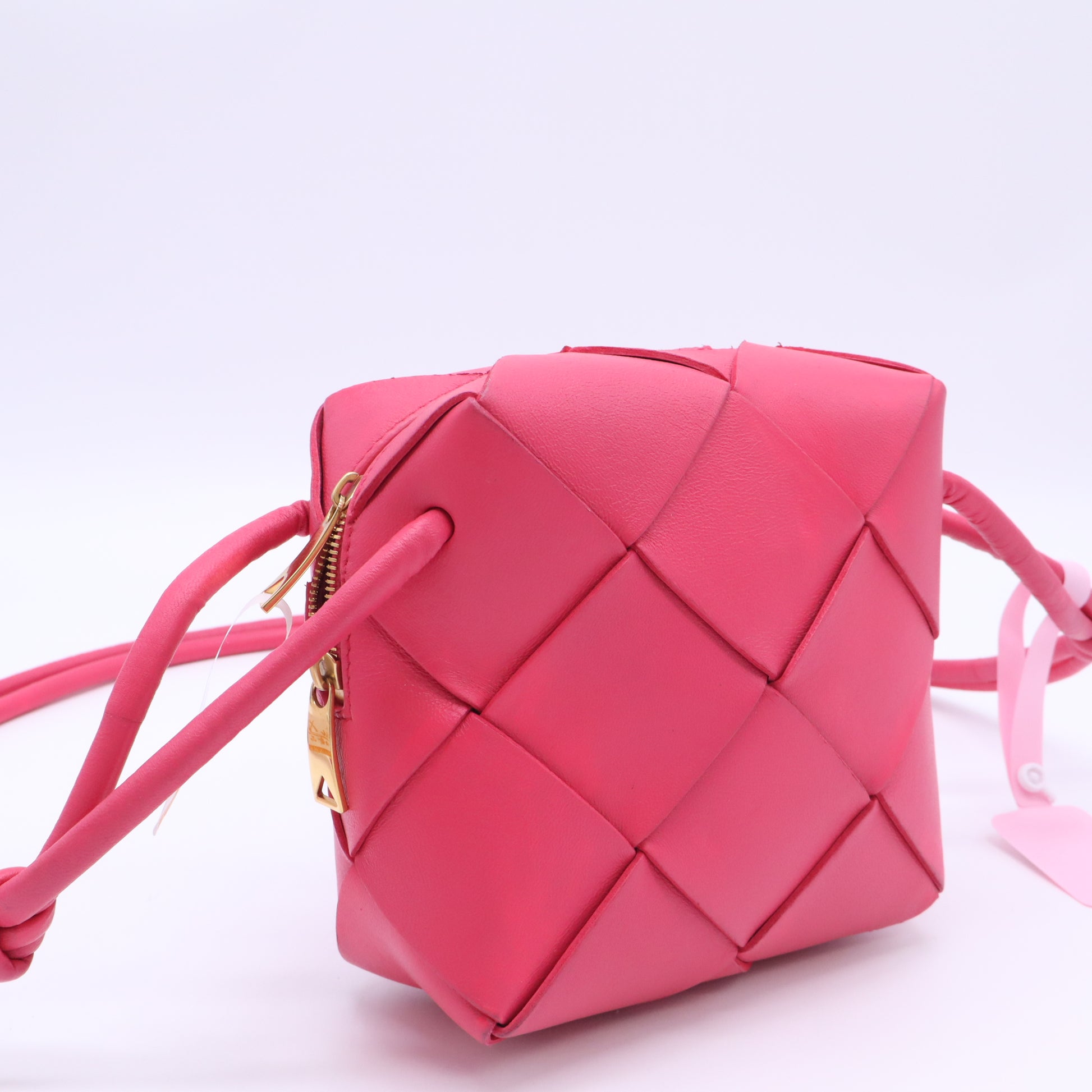 Bottega Veneta Lambskin Cassette Mini  Twins LDJ5250