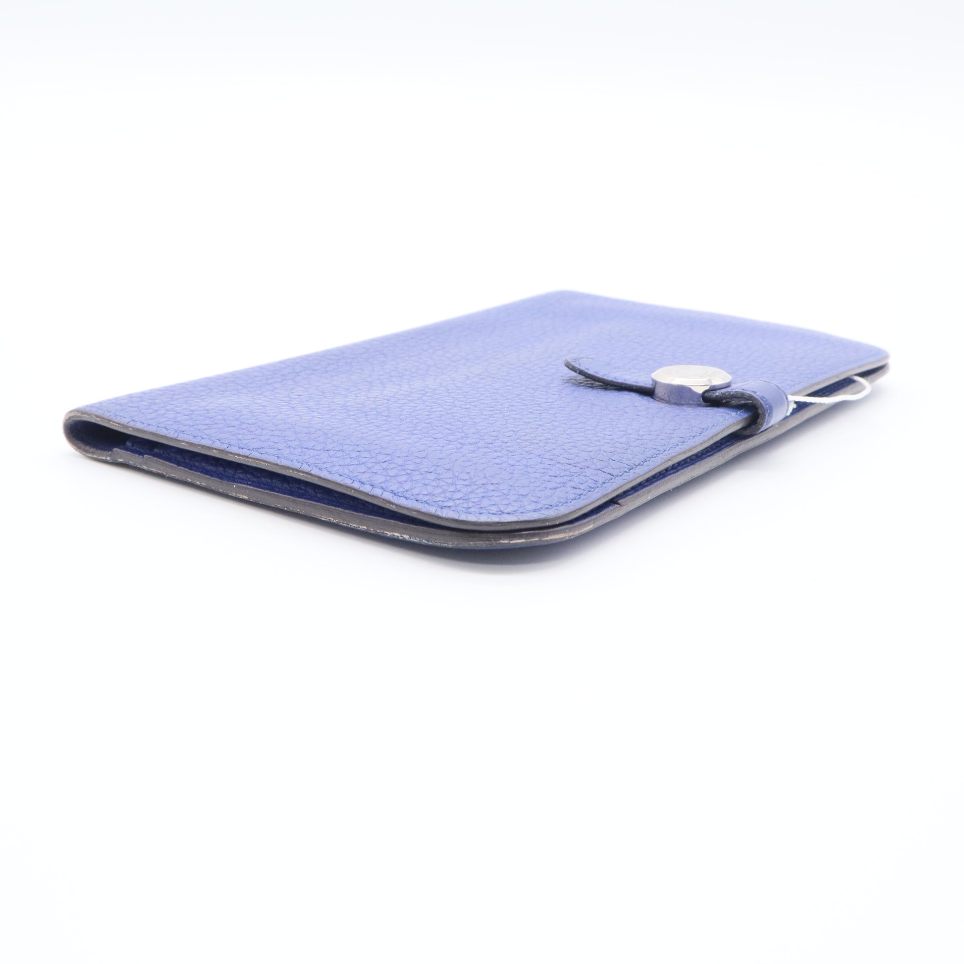 DeepSea Blue Leather Dogon Wallet twins