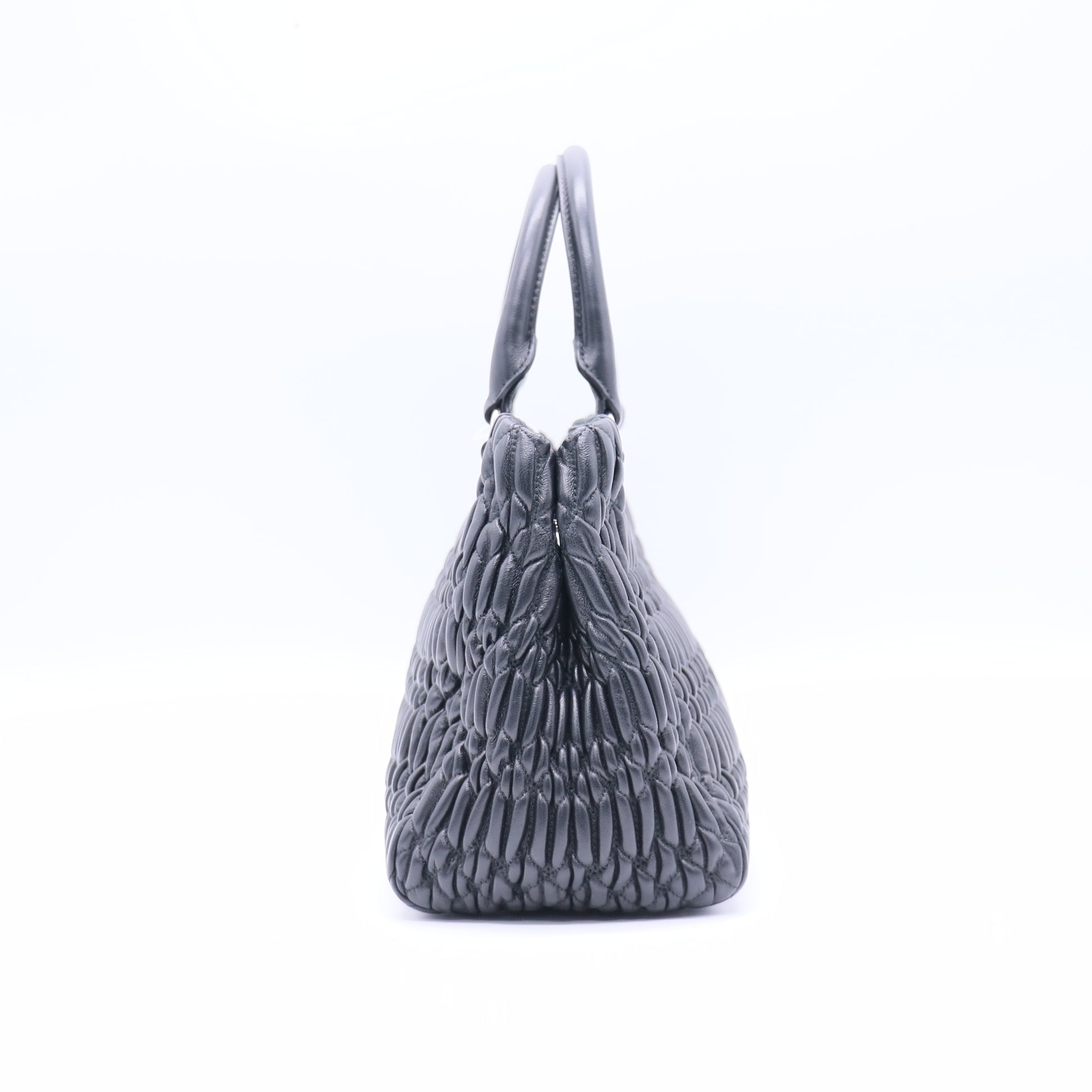 Crystal Convertible Tote Matelasse Leather Small Twins LDJ3781