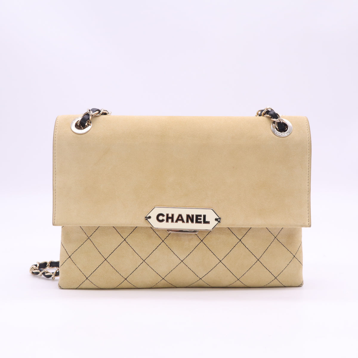 Chanel Retro Label Flap Bag Twins LDJ6300