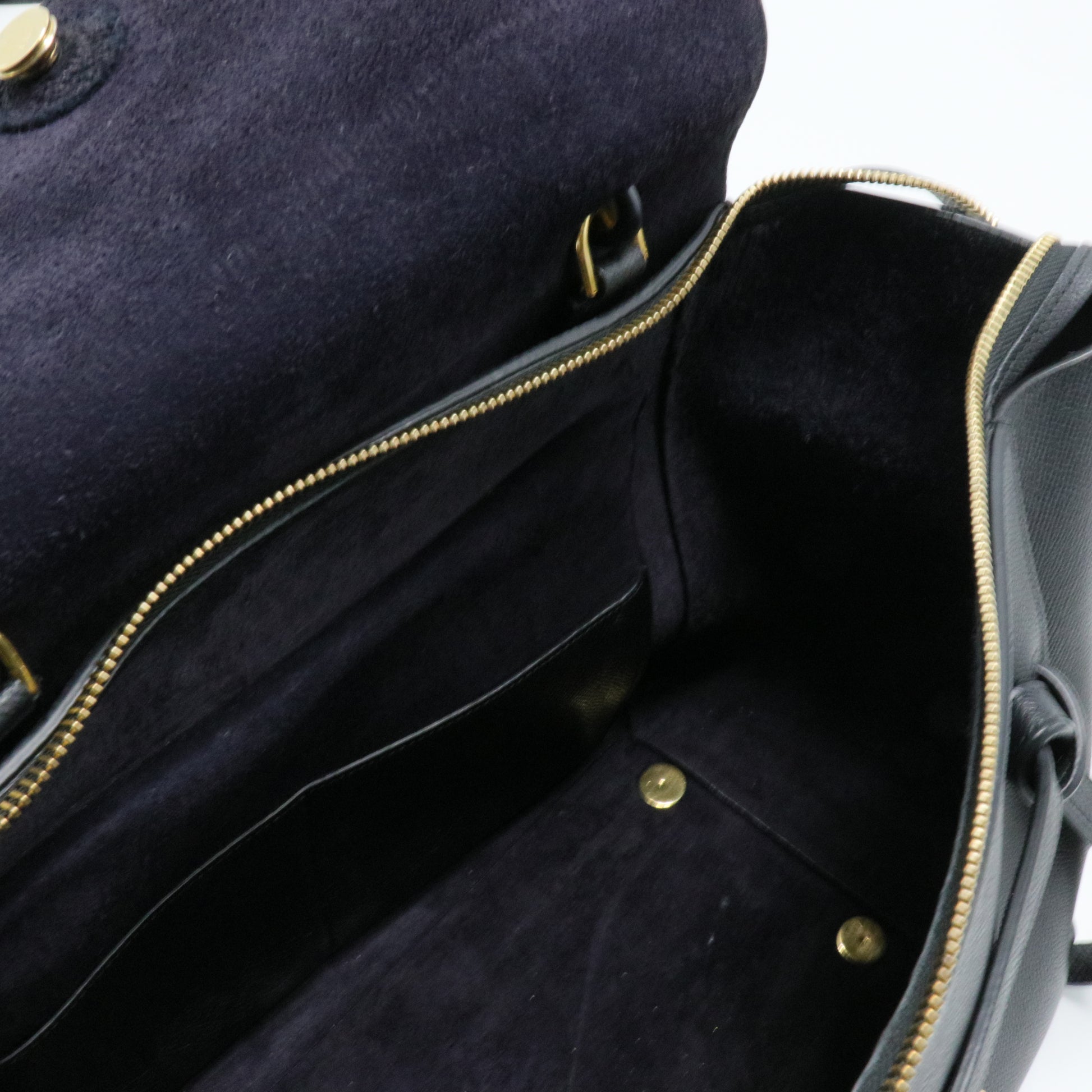 Grained Calfskin Mini Belt Bag Black