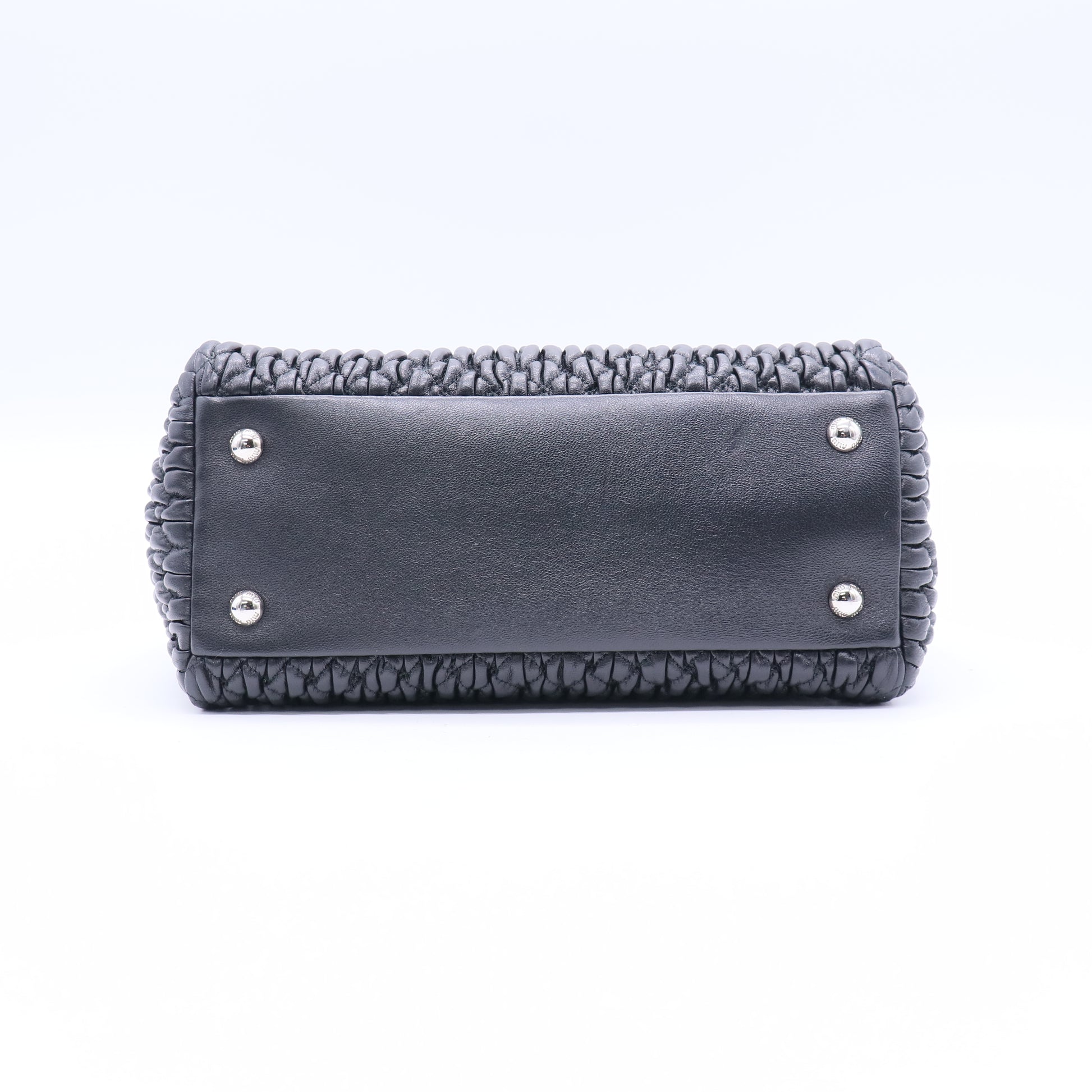 Crystal Convertible Tote Matelasse Leather Small Twins LDJ3781