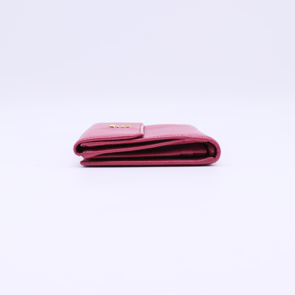 Prada Large Saffiano Leather Wallet W21792