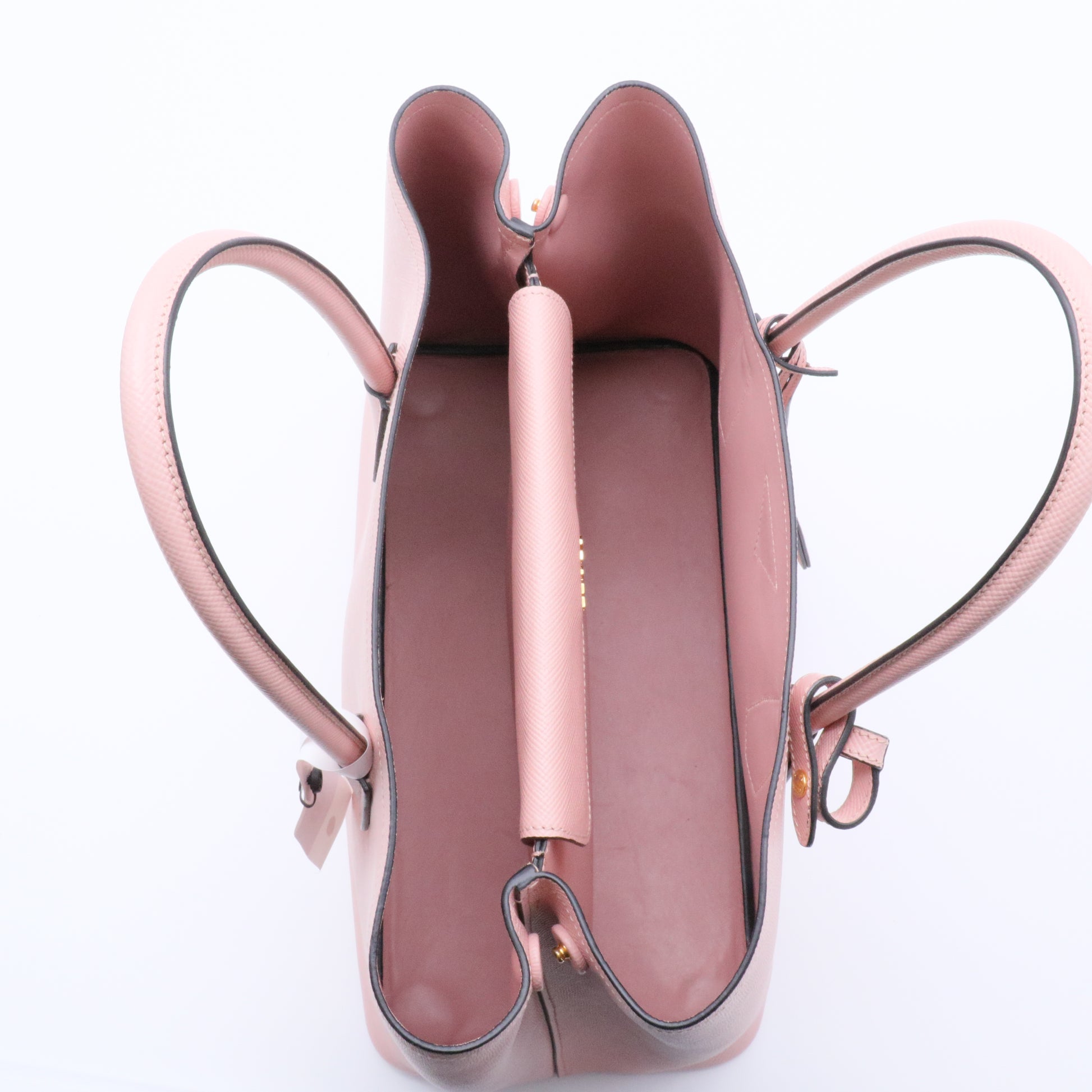 Saffiano Cuir Medium Double Bag twins