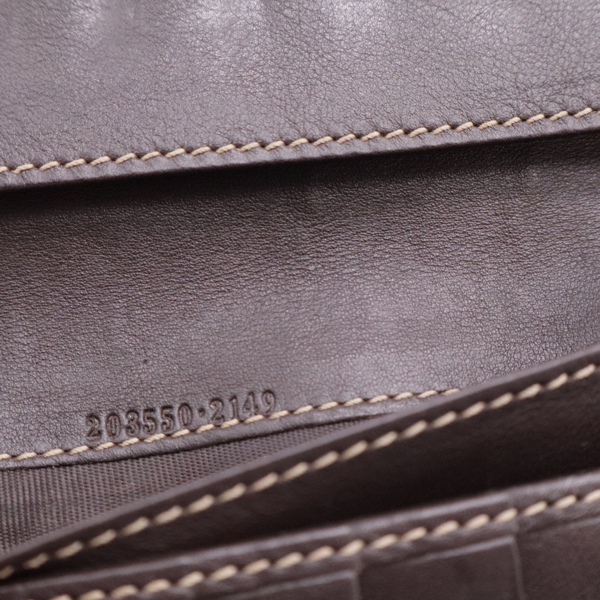 Beige/Ebony GG Canvas Engraved Heart Continental Wallet