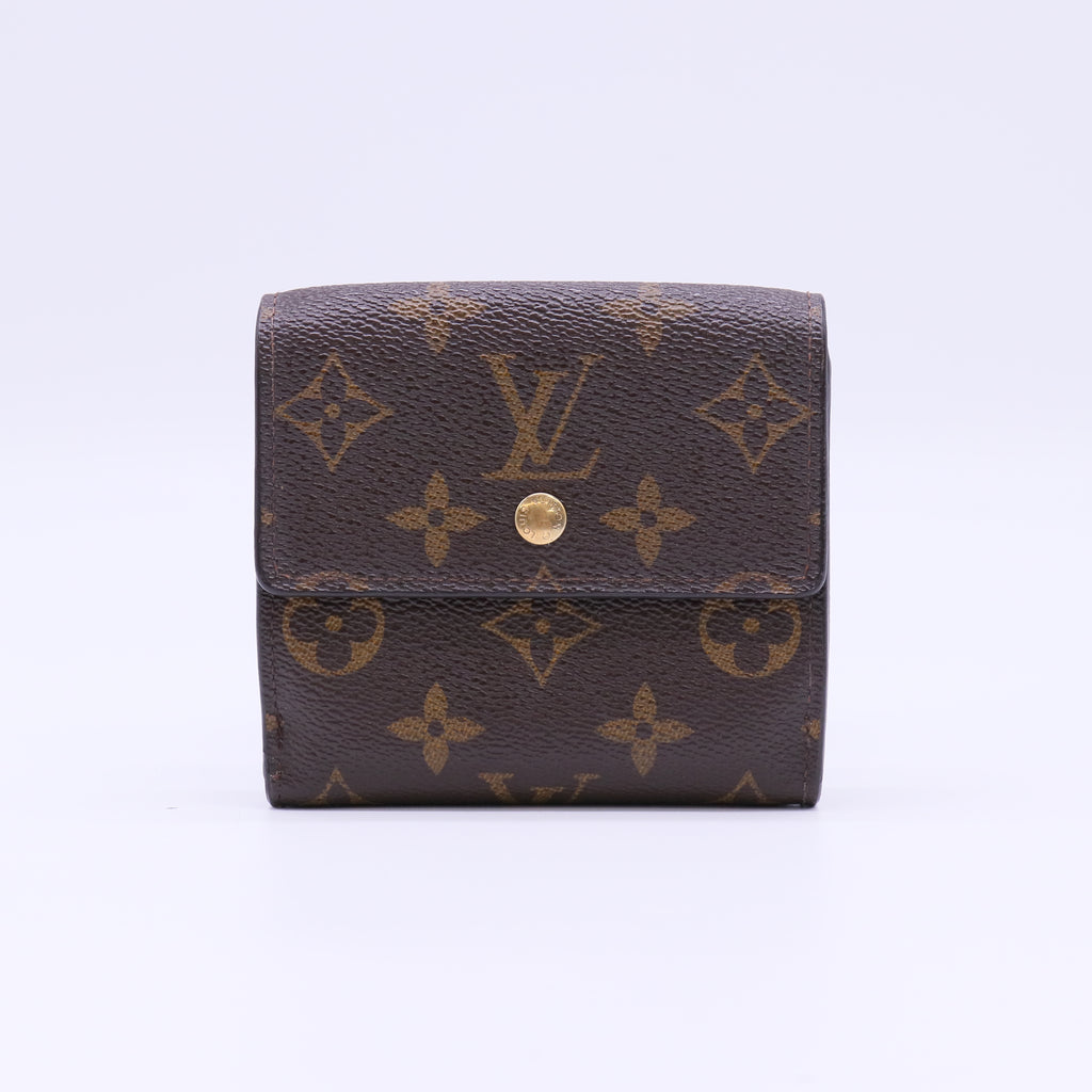Louis Vuitton Monogram Canvas Elise Wallet W22127