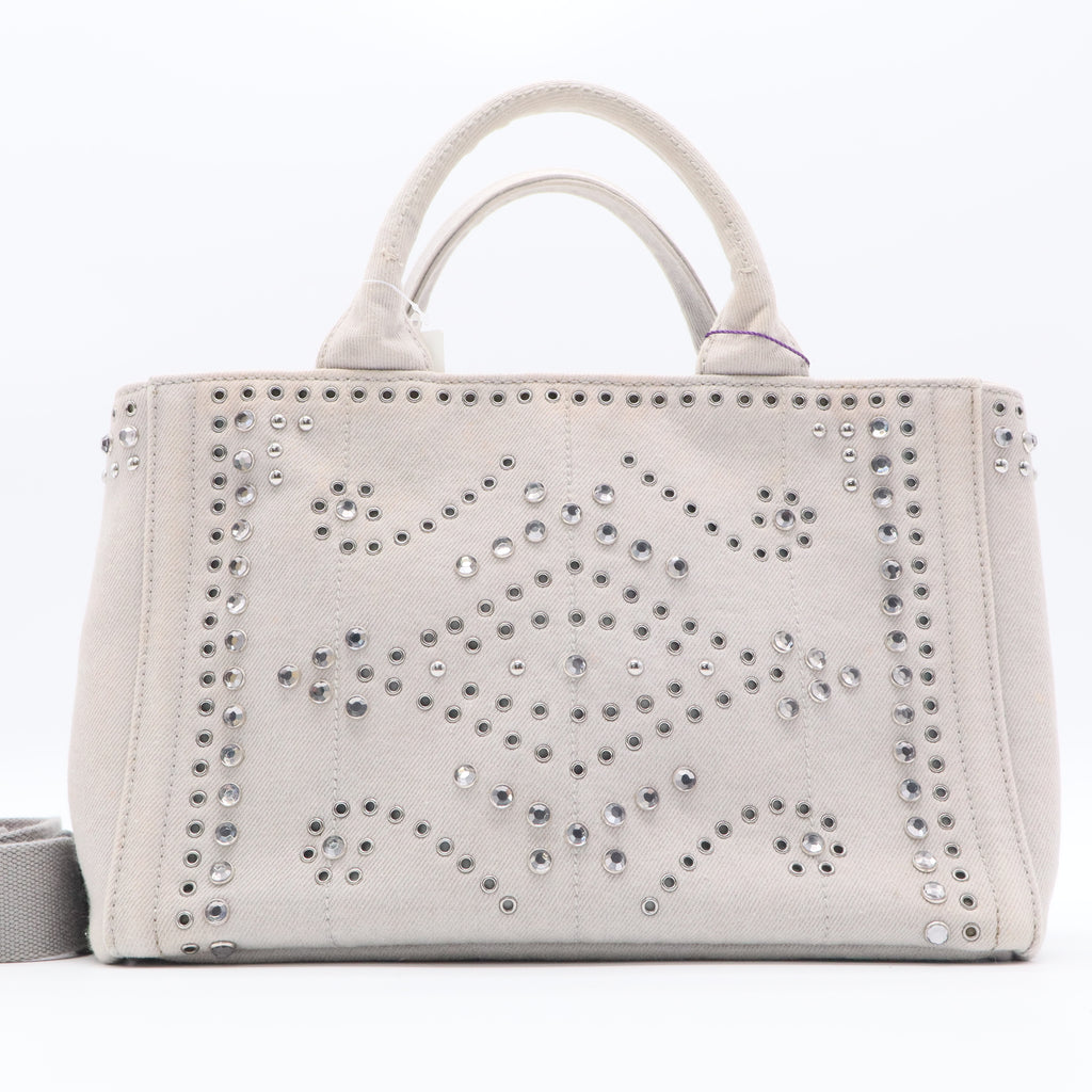 Prada canvas top handle bag Gisel