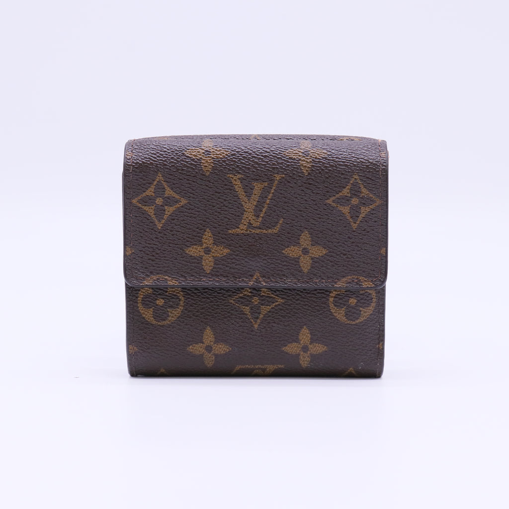 Louis Vuitton Monogram Canvas Elise Wallet W22127