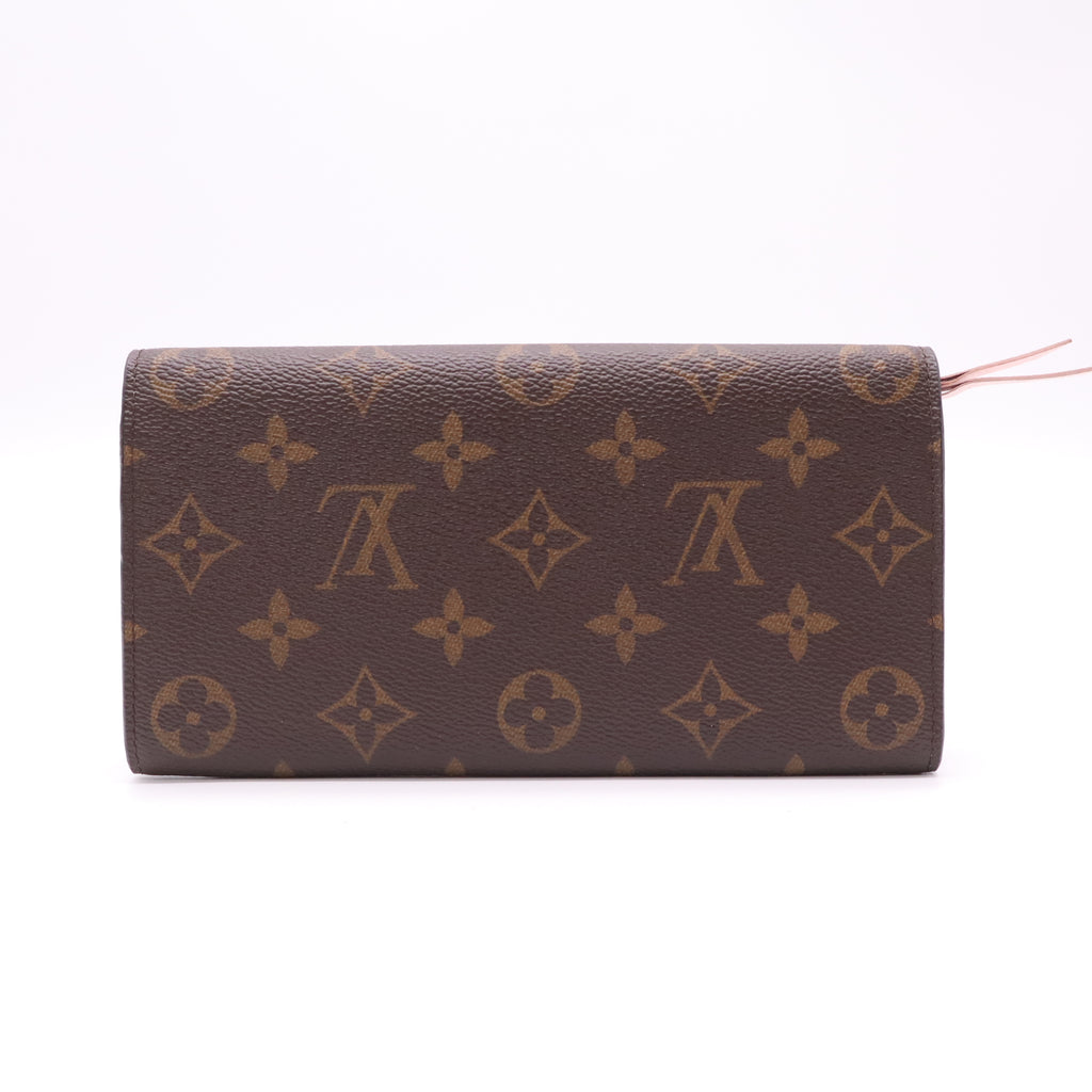 Louis Vuitton Monogram Canvas Emilie Wallet W22086